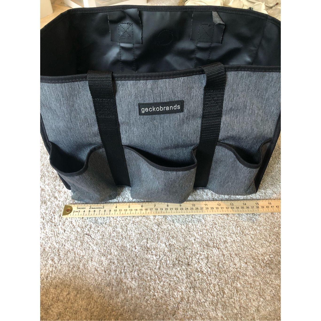 Other Geckobrands Gray Eight Outer Pocket Everyday Tote Size ONE SIZE - 8 Thumbnail