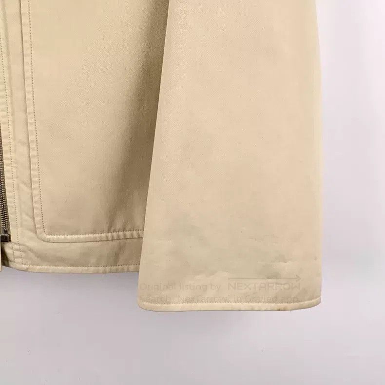 Hermes Hermes Beige cotton hooded zip-up long-sleeve jacket Size XS / US 0-2 / IT 36-38 - 4 Thumbnail