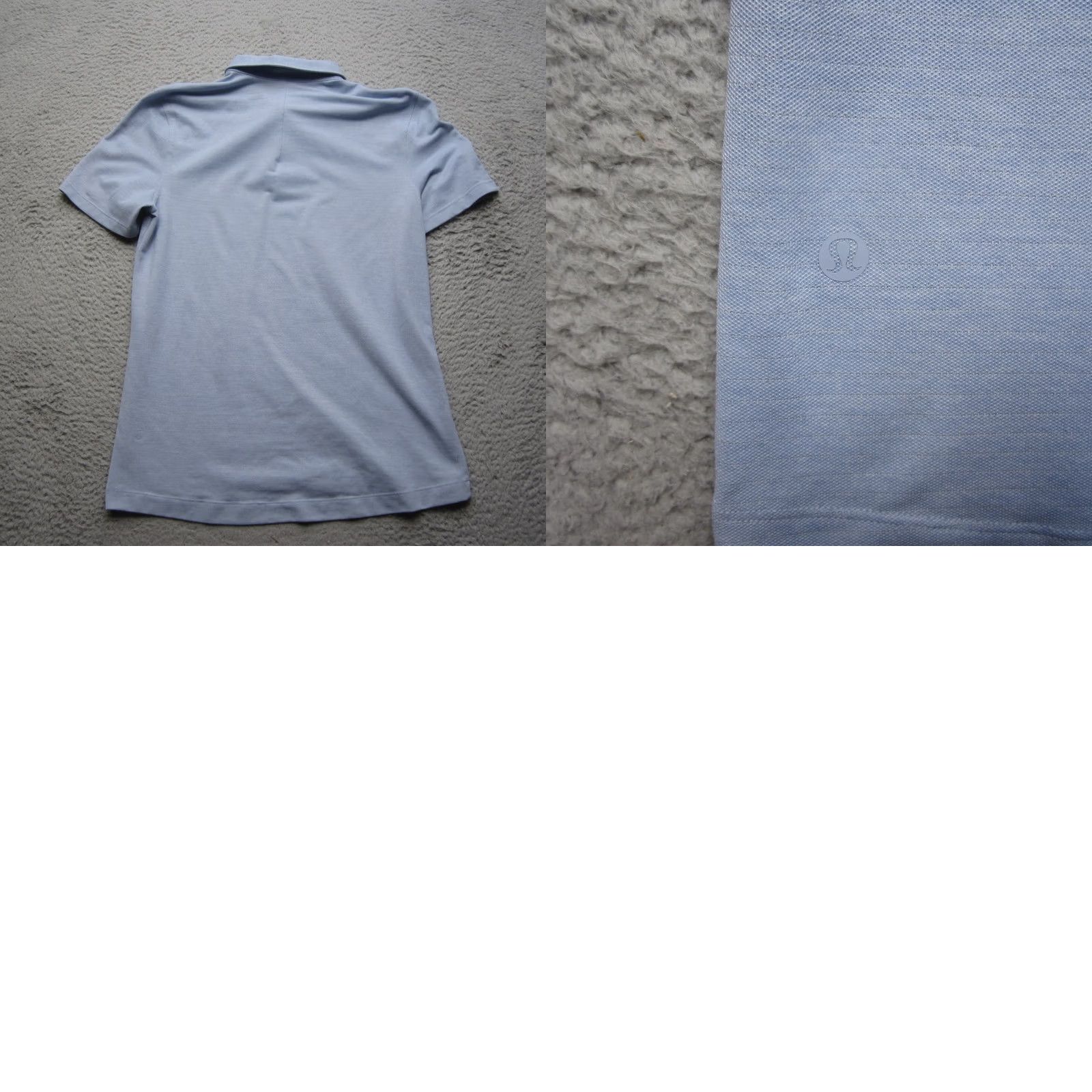 Lululemon Lululemon Polo Shirt Men S Blue Short Sleeve Athletic Golf Performance Shirt Size US S / EU 44-46 / 1 - 8 Thumbnail