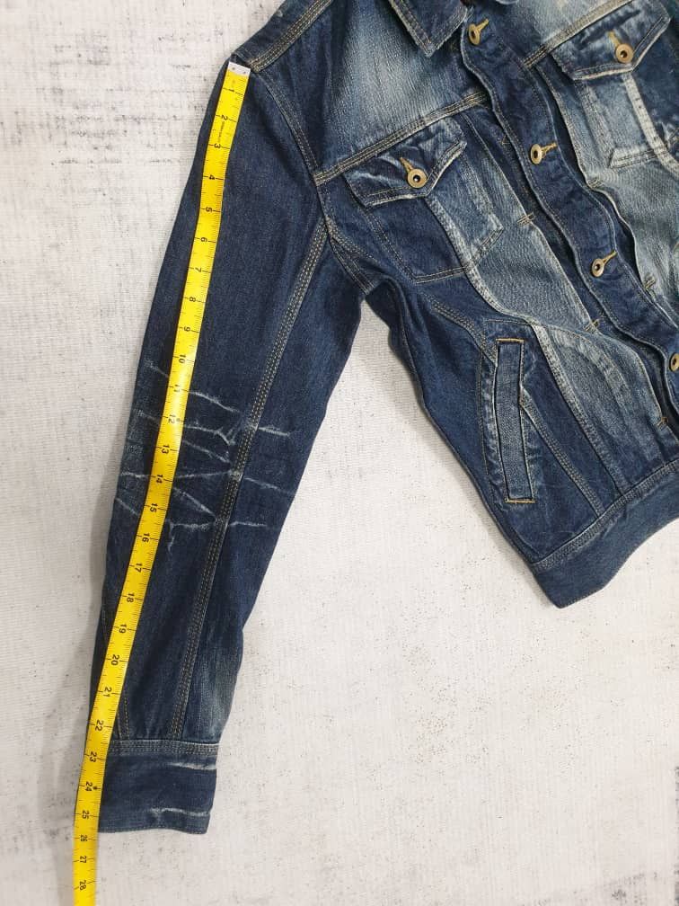 Japanese Brand Mind Blow Japan brand blue raw denim jacket Size US M / EU 48-50 / 2 - 5 Thumbnail