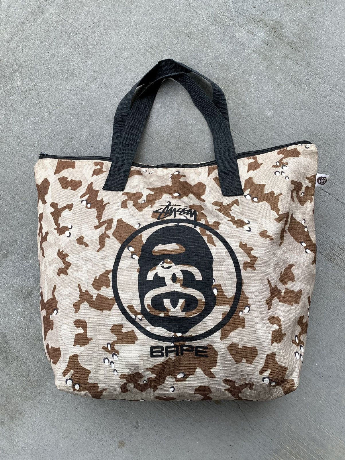 Bape × Stussy Stussy x Bape Camo Tote Bag Size ONE SIZE - 2 Thumbnail