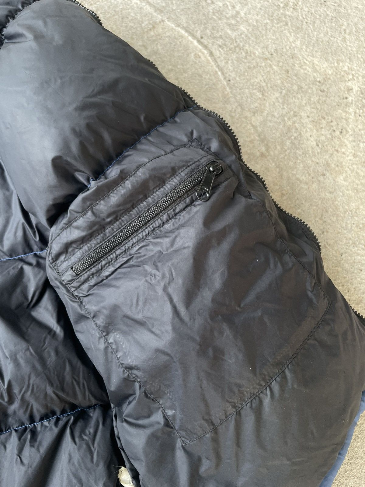 The North Face × Vintage The NorthFace 700 Blue Nuptse Vintage Puffer Jacket Size US M / EU 48-50 / 2 - 17 Thumbnail