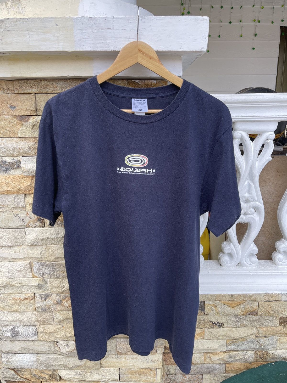 Vintage Last Drop🔥Rare🔥Vintage 90s SOLJAH Surfing,Boardshaping Tee Size US L / EU 52-54 / 3 - 3 Thumbnail
