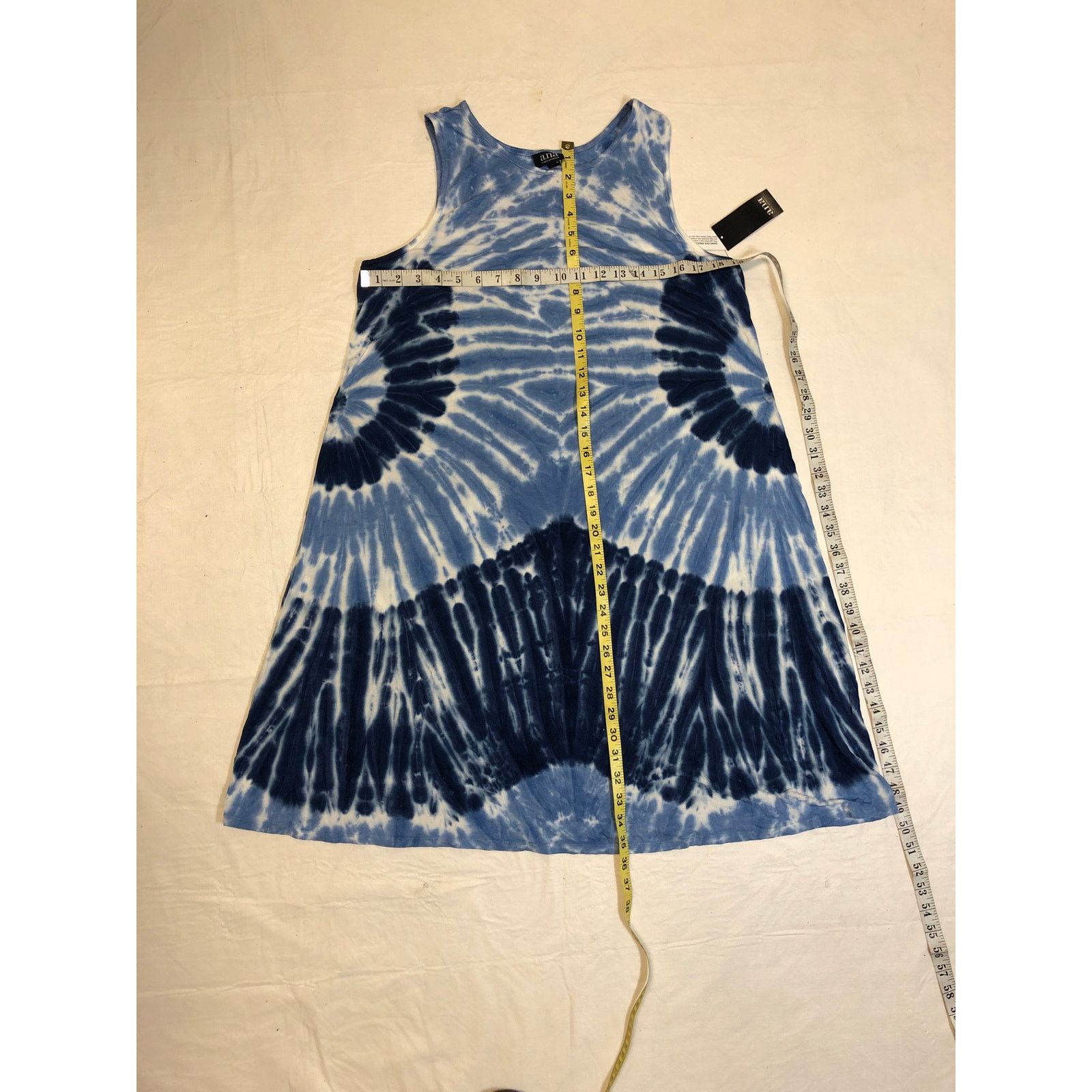 Other Women’s A.N.A A New Approach blue sleeveless dress Size XL / US 12-14 / IT 48-50 - 2 Thumbnail