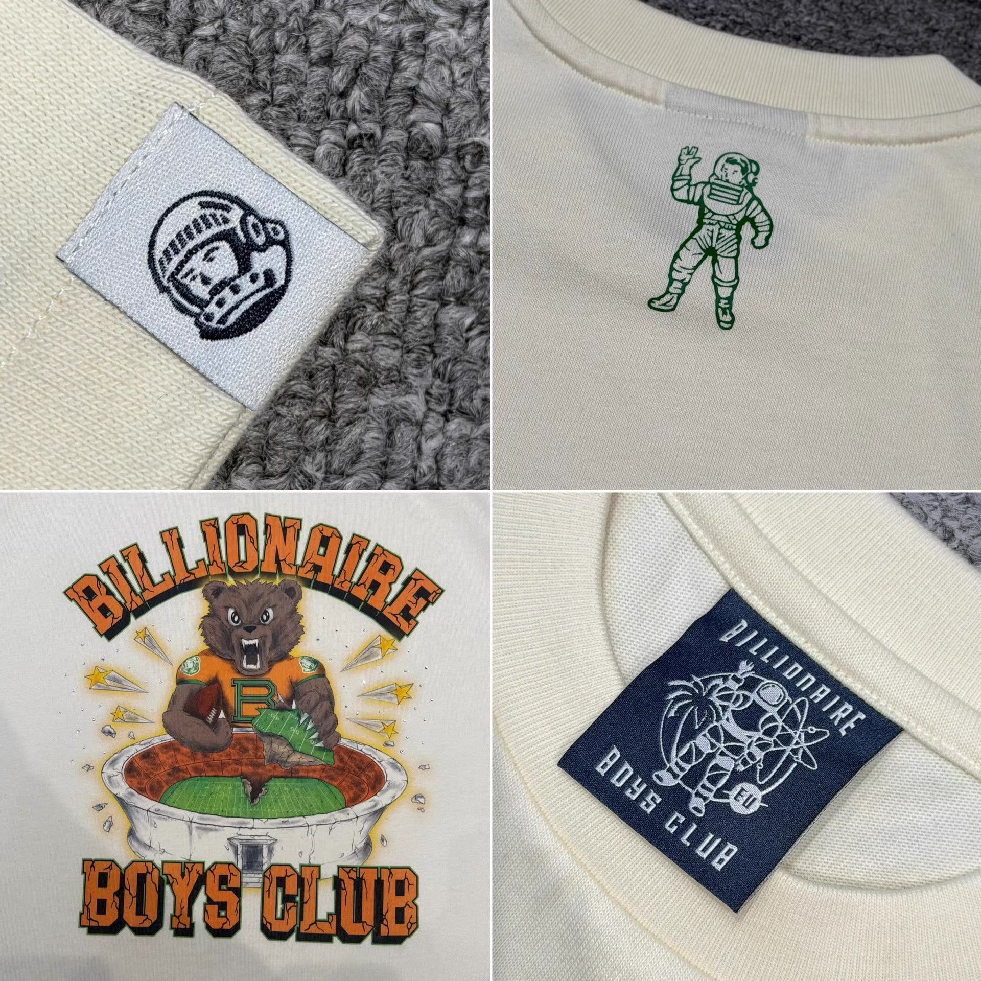 Billionaire Boys Club Slightly defective BBC rhinestone short-sleeve T-shirt Q5 Size US M / EU 48-50 / 2 - 2 Thumbnail