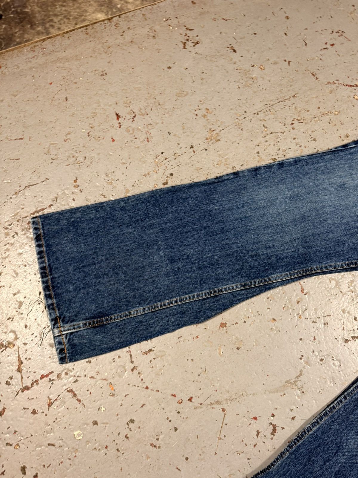 Harley Davidson Vintage Harley Davidson Denim Flared Bootcut Jeans Classic Size US 34 / EU 50 - 4 Thumbnail