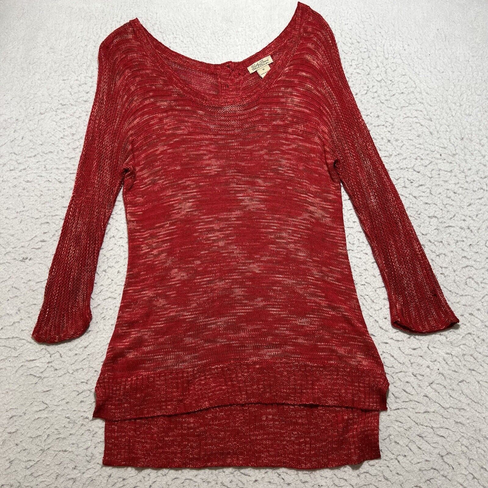 Lucky Brand Lucky Brand Long Sleeve Scoop Neck Sweater Button Size M / US 6-8 / IT 42-44 - 1 Thumbnail