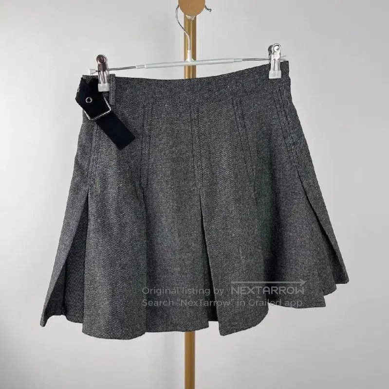 Dior Dior Grey Cotton Women's Skirt . Size 22" - 1 Thumbnail