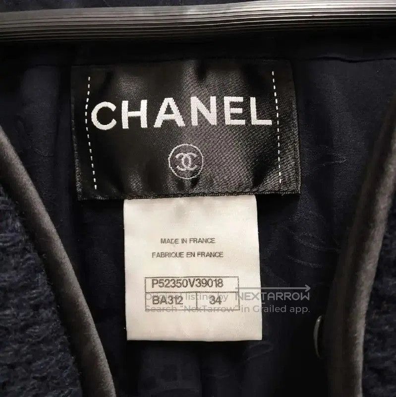 Chanel Chanel Blue Cotton Blend Women's Cardigan . Size XXS / US 00 / IT 34 - 3 Thumbnail