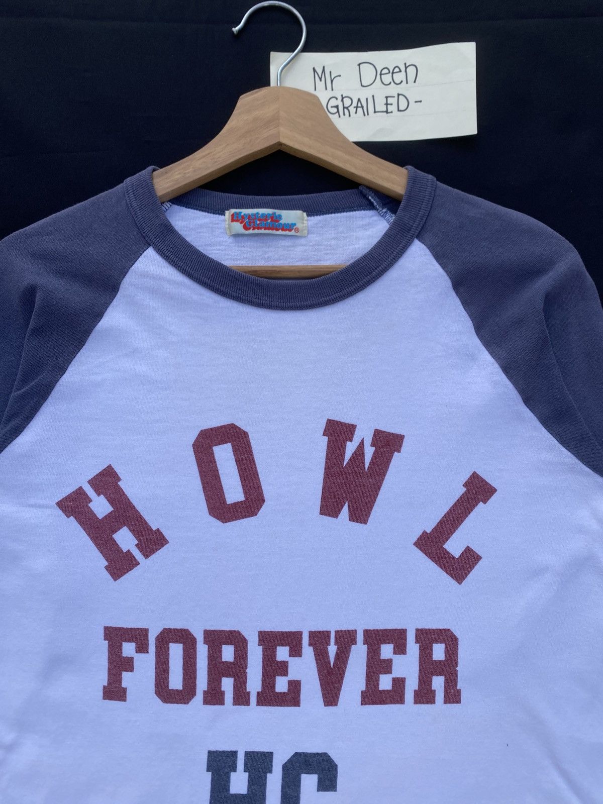 Hysteric Glamour Rare Hysteric Glamour HOWL Forever HG 3/4 Sleeves Size US M / EU 48-50 / 2 - 9 Thumbnail