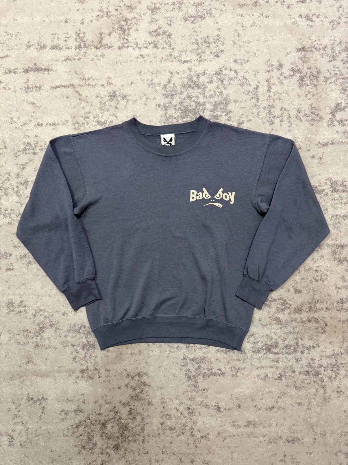Vintage Vintage 80s Bad Boy Backhit Logo Sweatshirt Size US M / EU 48-50 / 2 - 3 Thumbnail