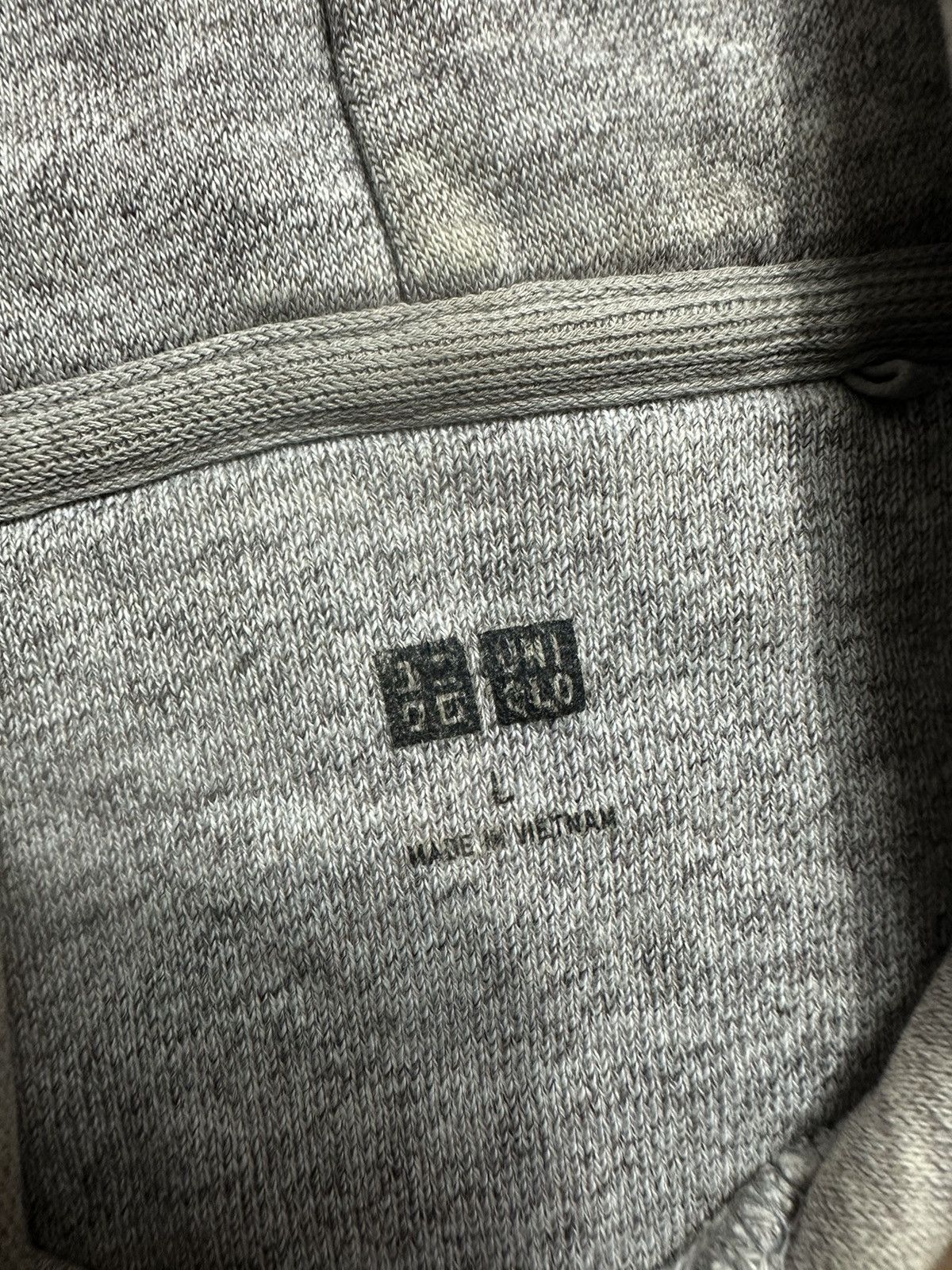If Six Was Nine × Japanese Brand × Le Grande Bleu (L.G.B.) CRAZY DISTRESSED GRUNGE PUNK STYLE UNIQLO HOODIE Size US L / EU 52-54 / 3 - 8 Thumbnail