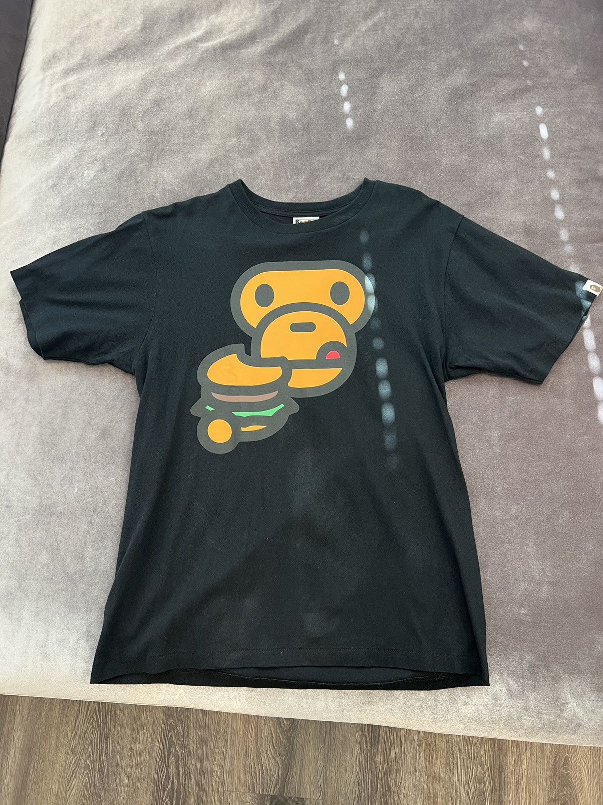 Bape Baby Milo Hamburger Tee Size US L / EU 52-54 / 3 - 1 Thumbnail