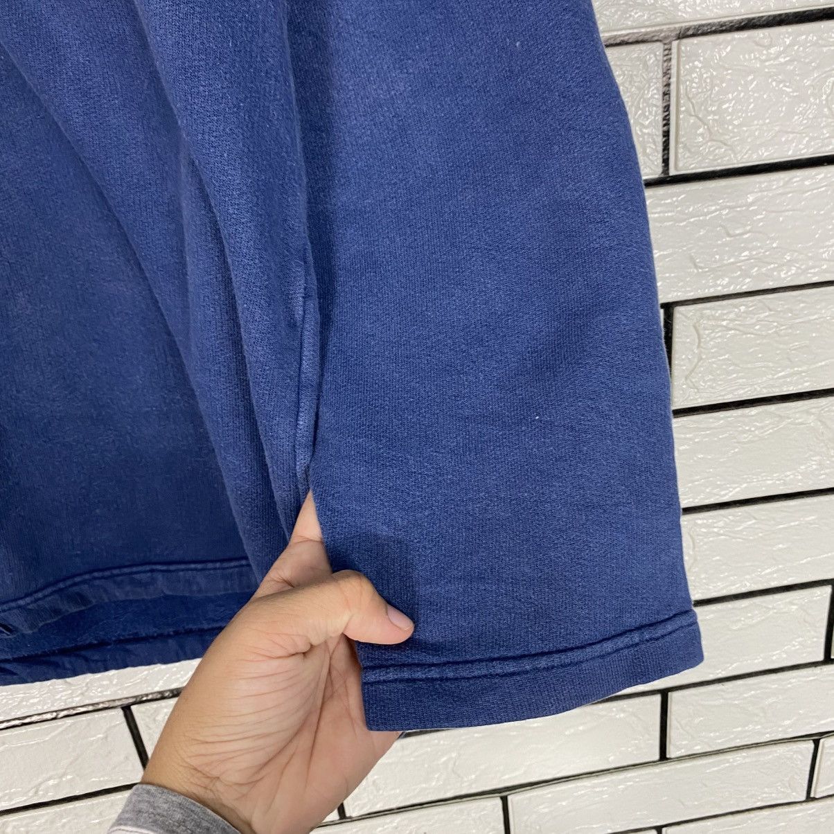 Vintage 📌Vintage Hoodie Sweatshirt Pull Over Reebok Big Logo Size US L / EU 52-54 / 3 - 14 Thumbnail