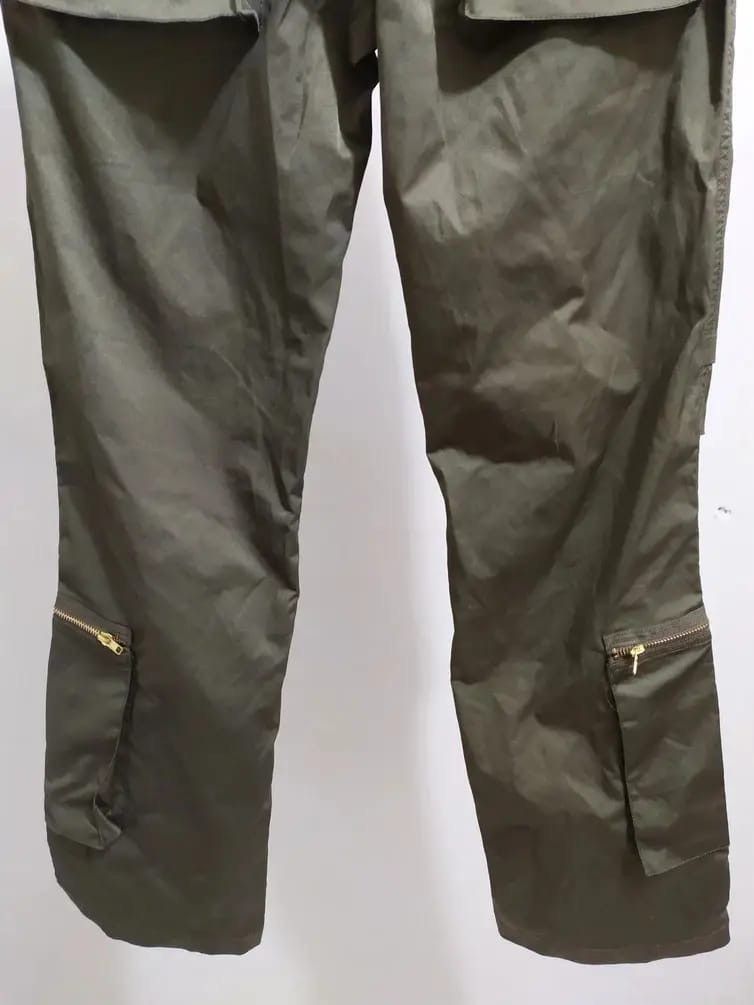 Japanese Brand VAROSH Japan Multi Pocket CargoTactical Utility olive Pants Size US 28 / EU 44 - 9 Thumbnail