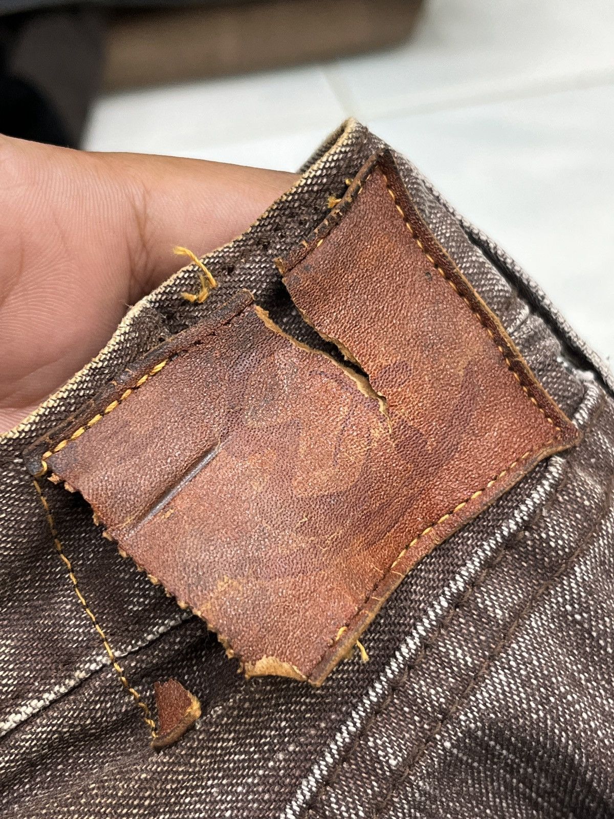 Eternal 🔥🔥🔥ARCHIVE ETERNAL JAPAN DENIM Size US 32 / EU 48 - 10 Thumbnail