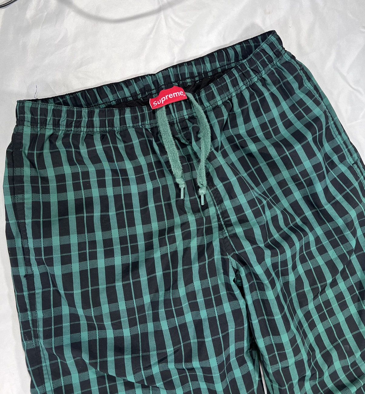 Supreme Green Plaid Pants Size US 30 / EU 46 - 2 Thumbnail