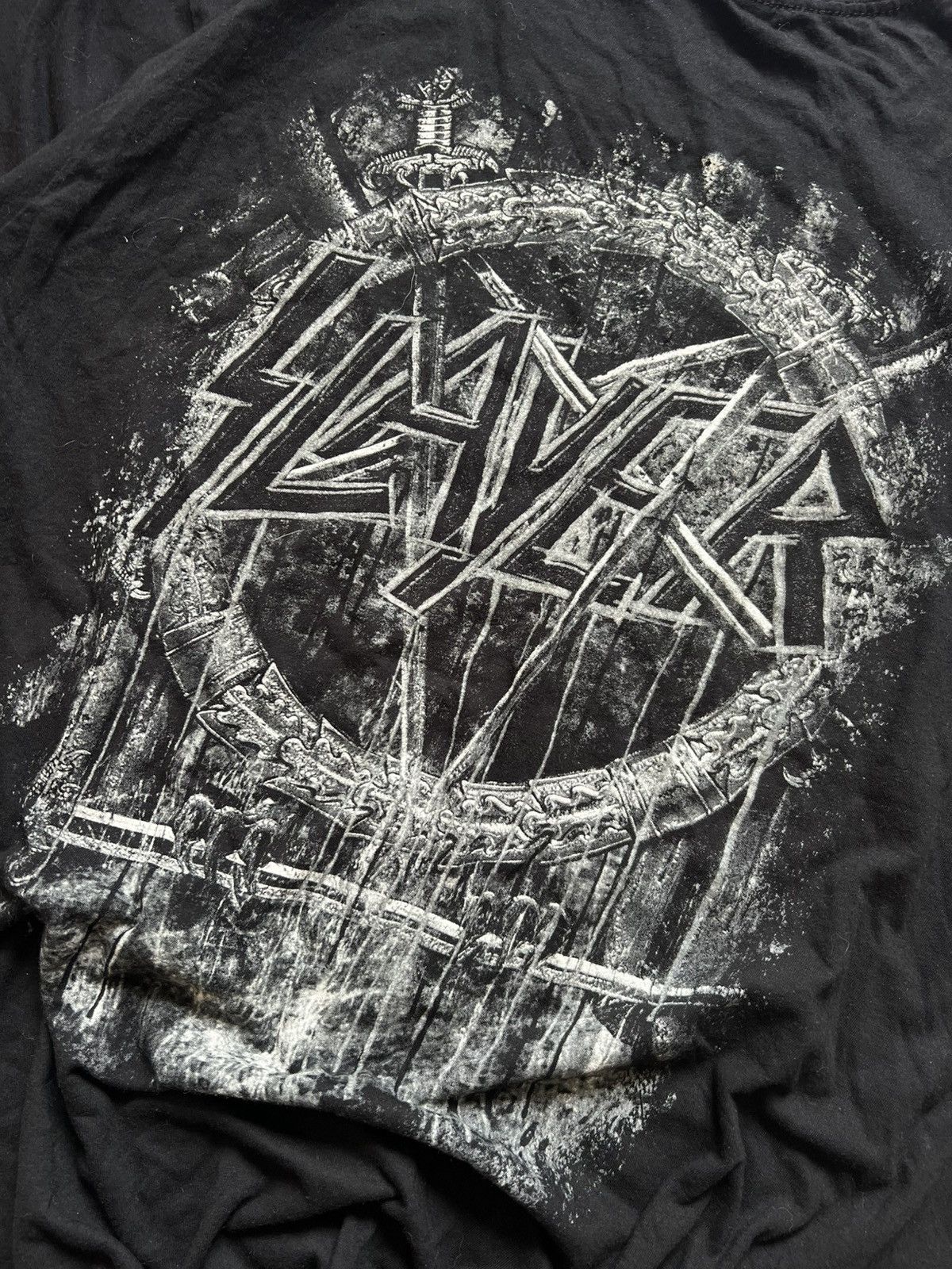 Slayer Very Rare Vintage T-Shirt From Slayer Black Eagle Size L Y2K Size US L / EU 52-54 / 3 - 3 Thumbnail