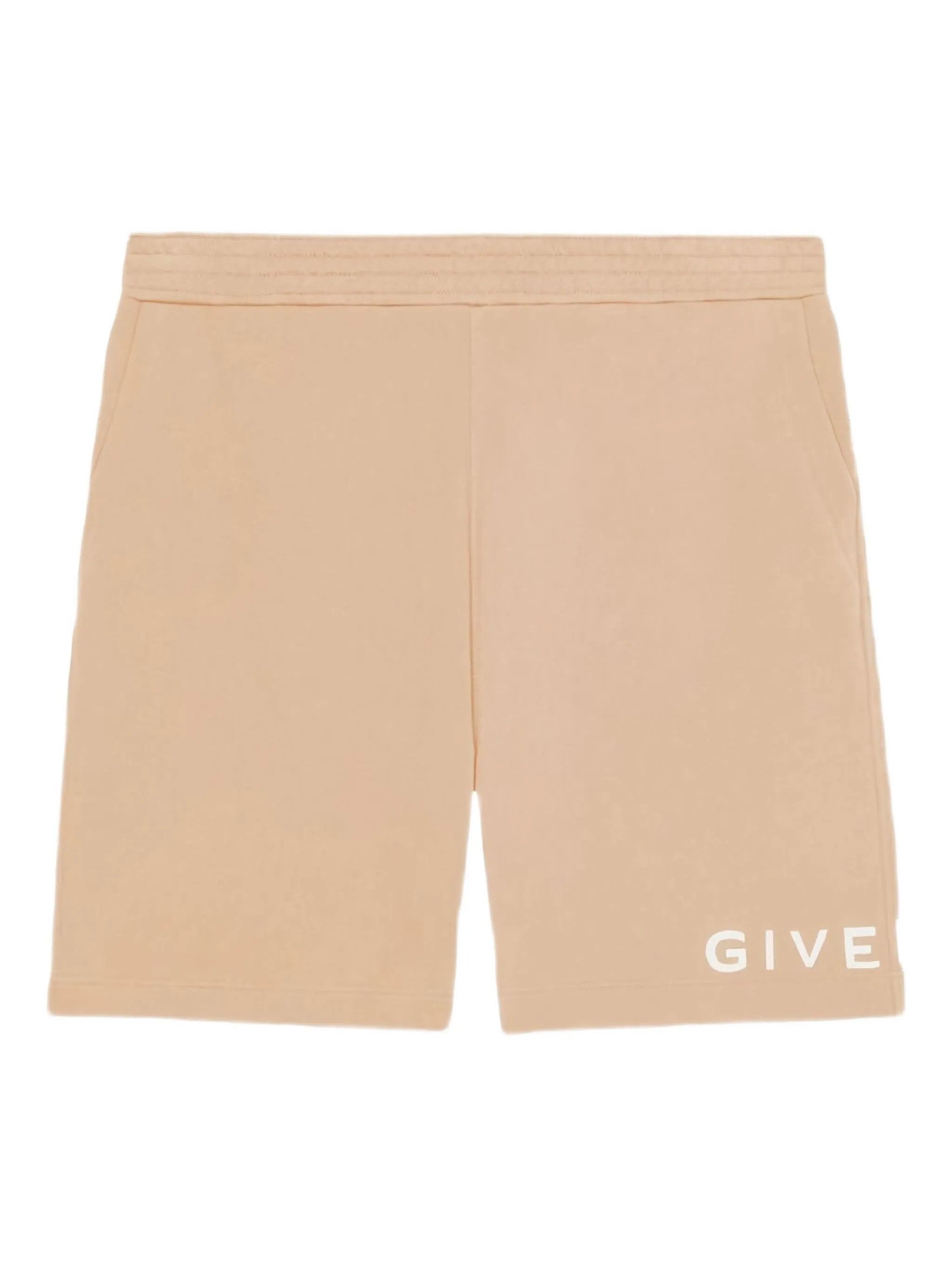 o1w1db10925 Boxy Fit Short in Beige