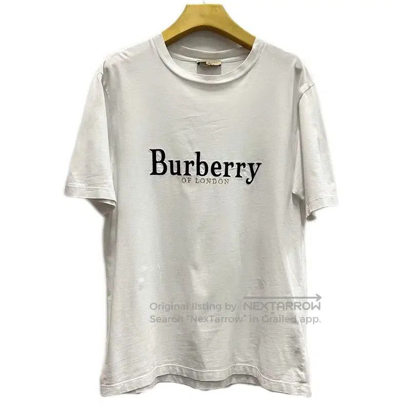 Burberry Burberry White Cotton Men's T-Shirt. Size US XS / EU 42 / 0 - 1 Thumbnail