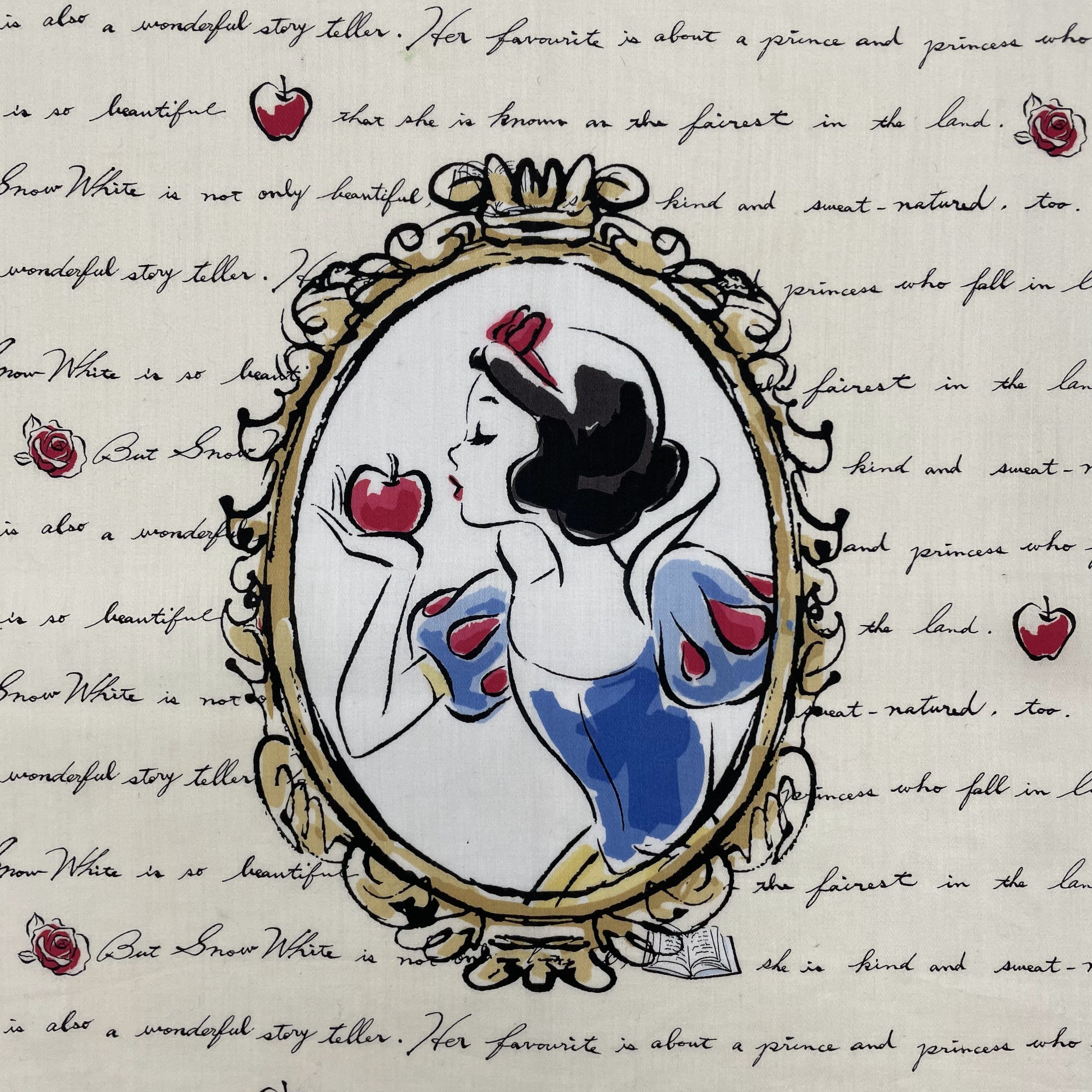Disney × Vintage Vintage Snow White Handkerchief / Bandana - 4334 Size ONE SIZE - 1 Thumbnail