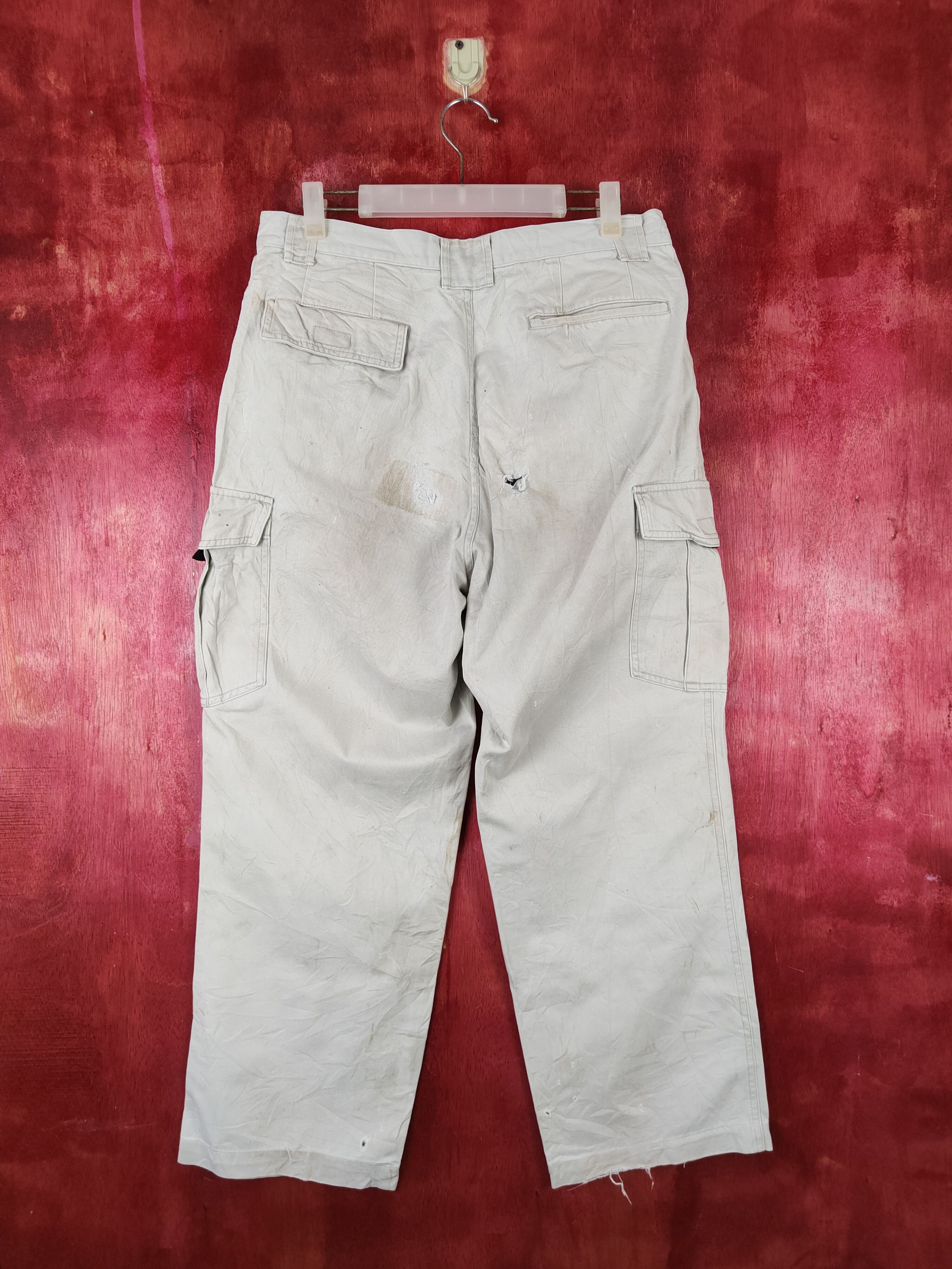 Japanese Brand Japanese Brand Light Gray Multipocket Cargo Pants #S1297 Size US 32 / EU 48 - 9 Thumbnail