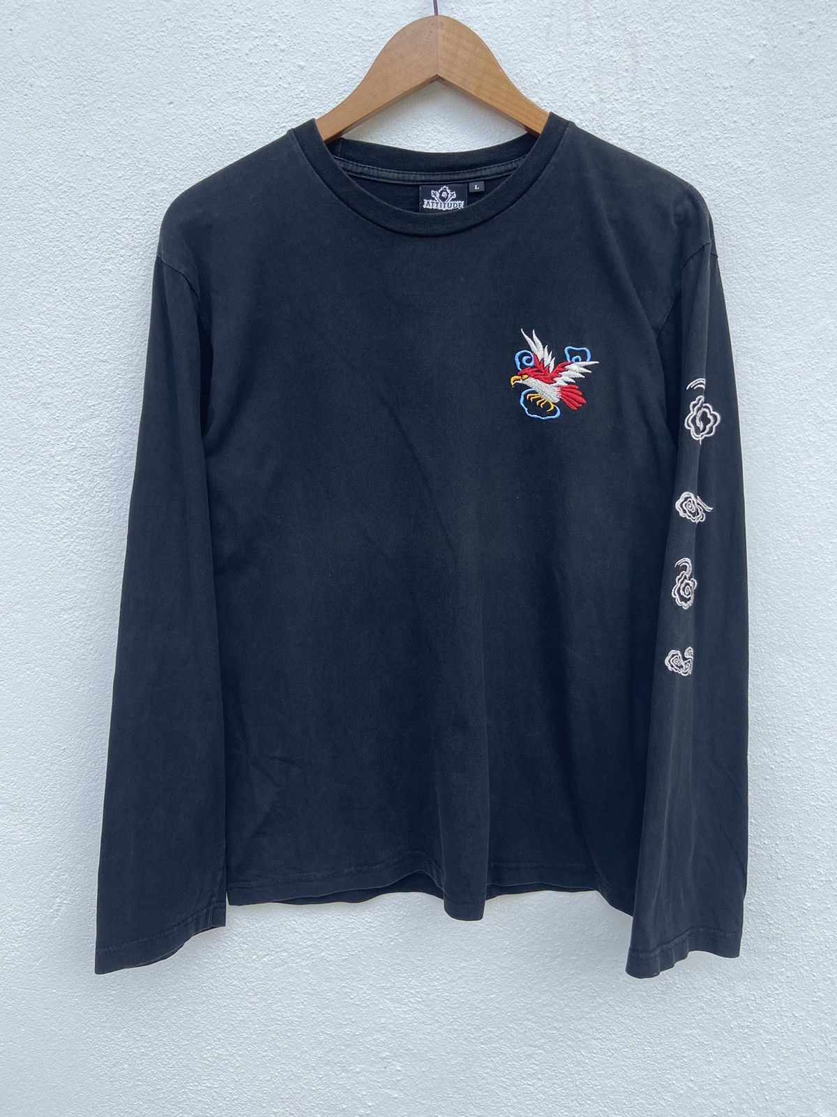 Vintage 🔥 Vintage Sukajan t shirt long sleeve Vietnam war Size US M / EU 48-50 / 2 - 5 Thumbnail