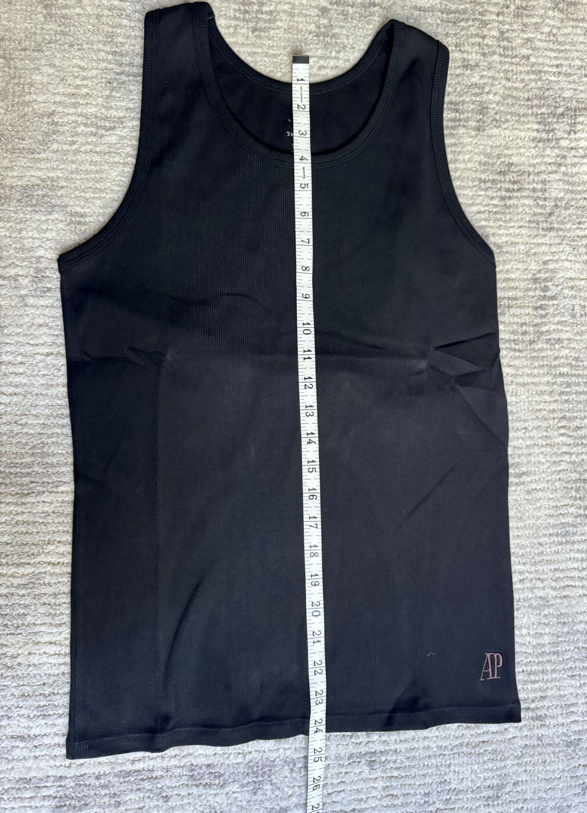 Audemars Piguet × Travis Scott XL Travis Scott Audemars Piguet Black Tank Top AP CJ Logo Size US XL / EU 56 / 4 - 8 Thumbnail