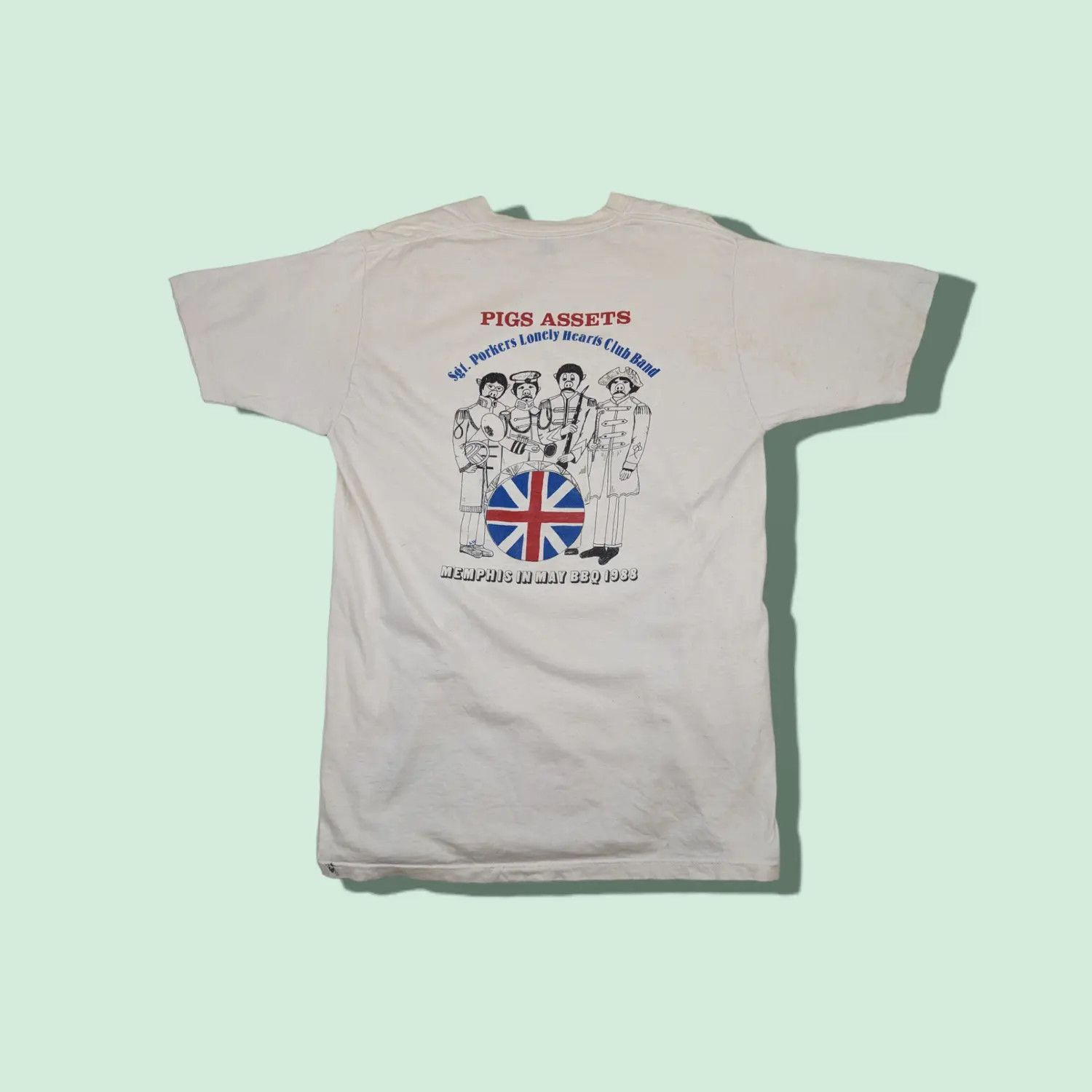 Vintage ERNST & WHINNEY The Beatles Sgt Pepper's Parody Teee