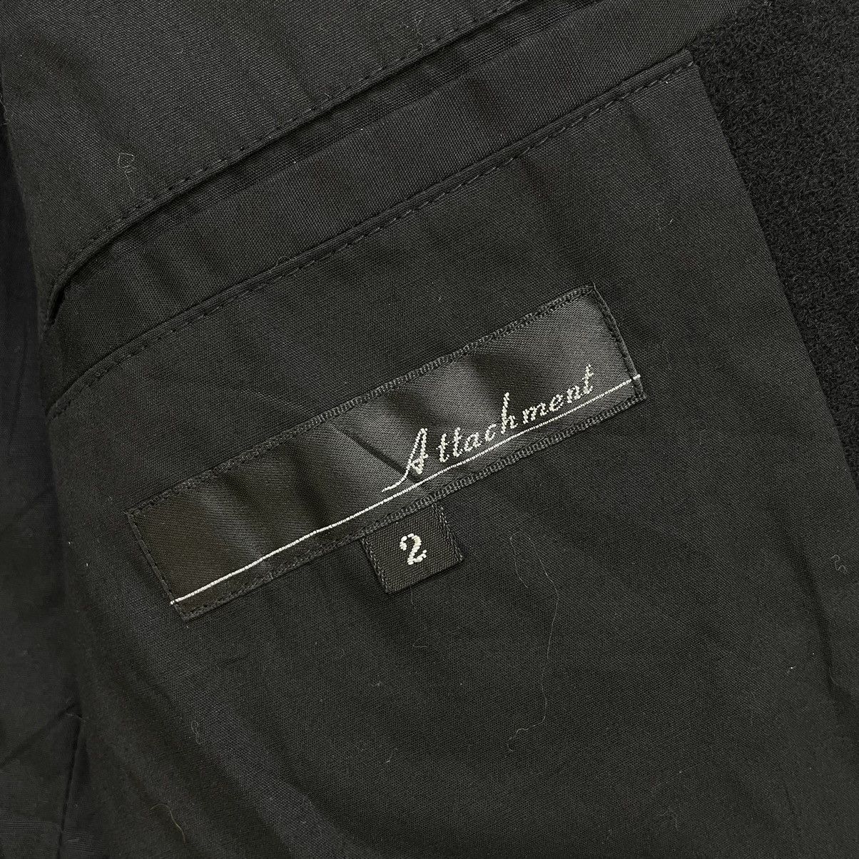 Attachment 🔥Kazuyuki Kumagai Attachment Eye Button Black Jacket Size US M / EU 48-50 / 2 - 6 Thumbnail