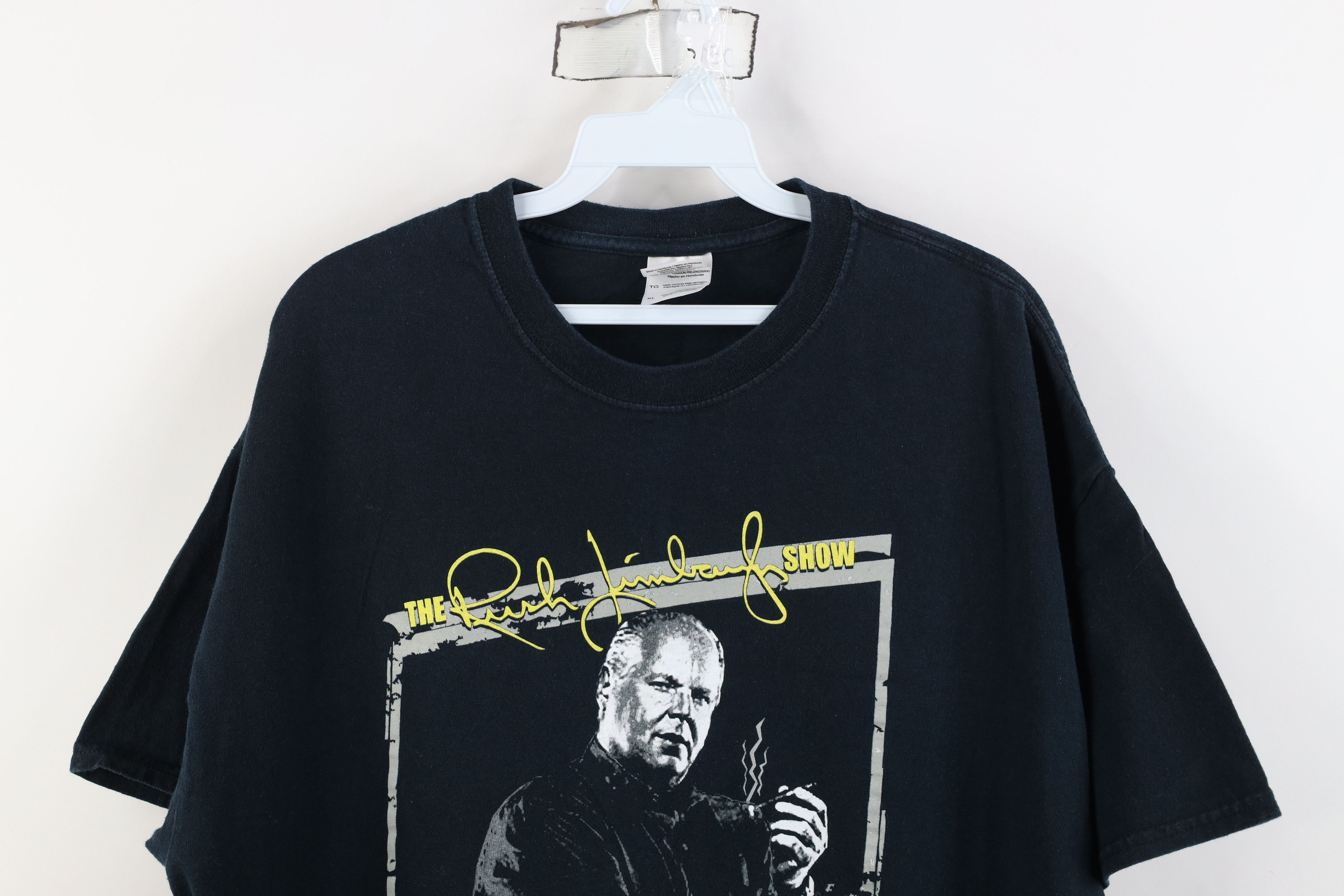Vintage Vintage Rush Limbaugh Most Dangerous Nation T-Shirt Size US XL / EU 56 / 4 - 2 Thumbnail