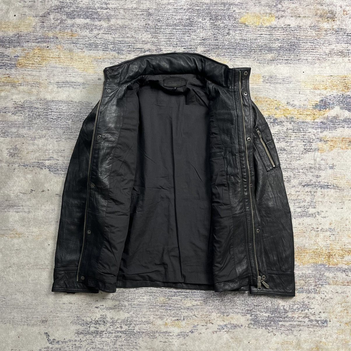 JACKROSE Jackrose multi pocket leather jacket lgb / vkei style Size US M / EU 48-50 / 2 - 9 Thumbnail