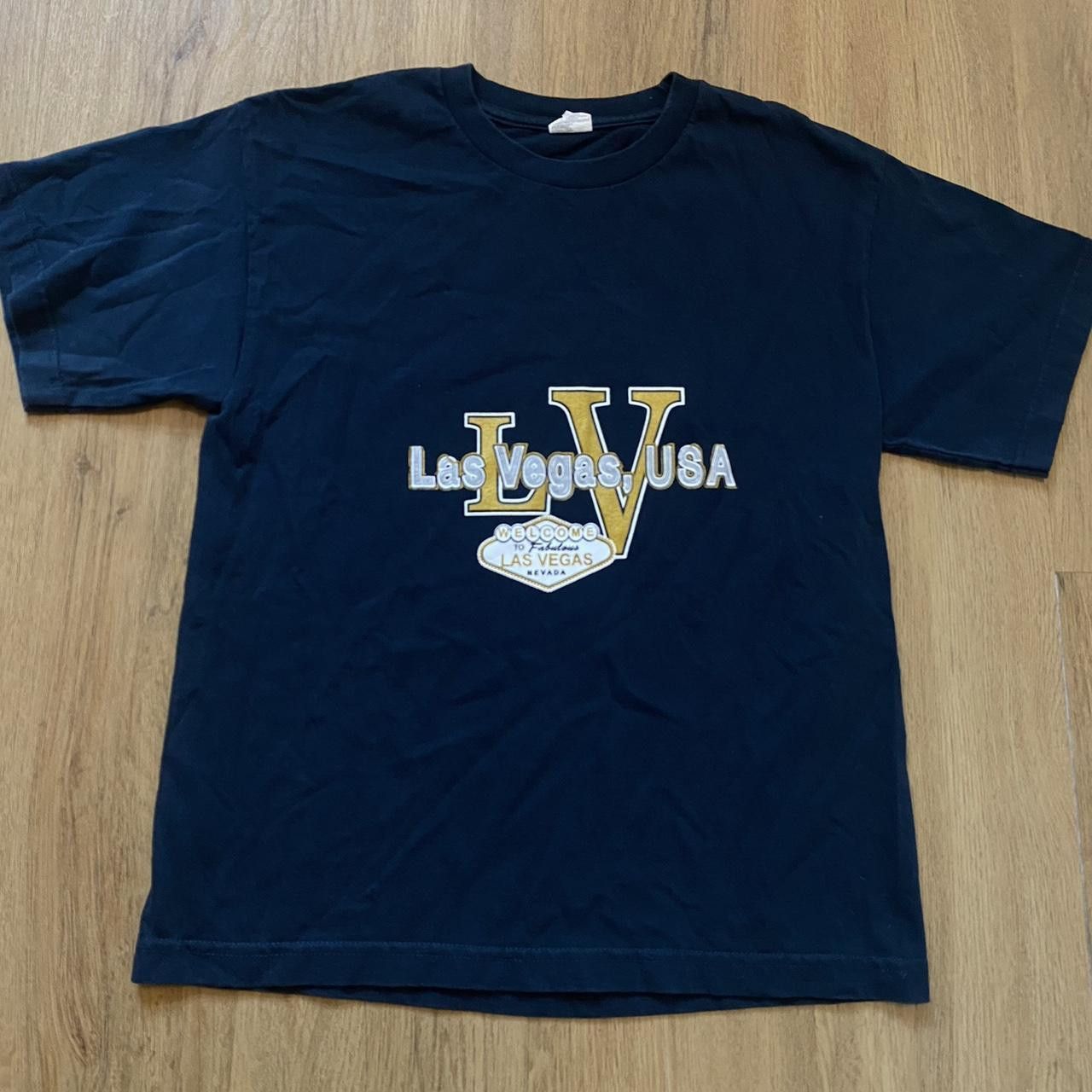 Other Las Vegas navy and gold t-shirt #LasVegas y2k Size US S / EU 44-46 / 1 - 1 Thumbnail