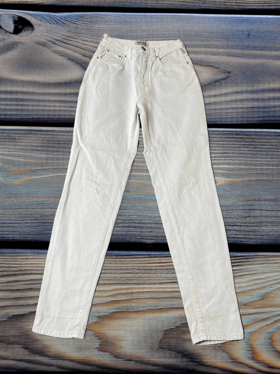 Versace Luxury Versace Jeans Couture Y2K denim pants Vintage Size 27" / US 4 / IT 40 - 1 Thumbnail