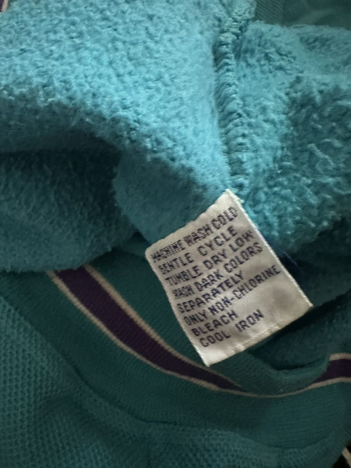Starter Hoodie Pullover Charlotte Hornets Size M NBA Vintage