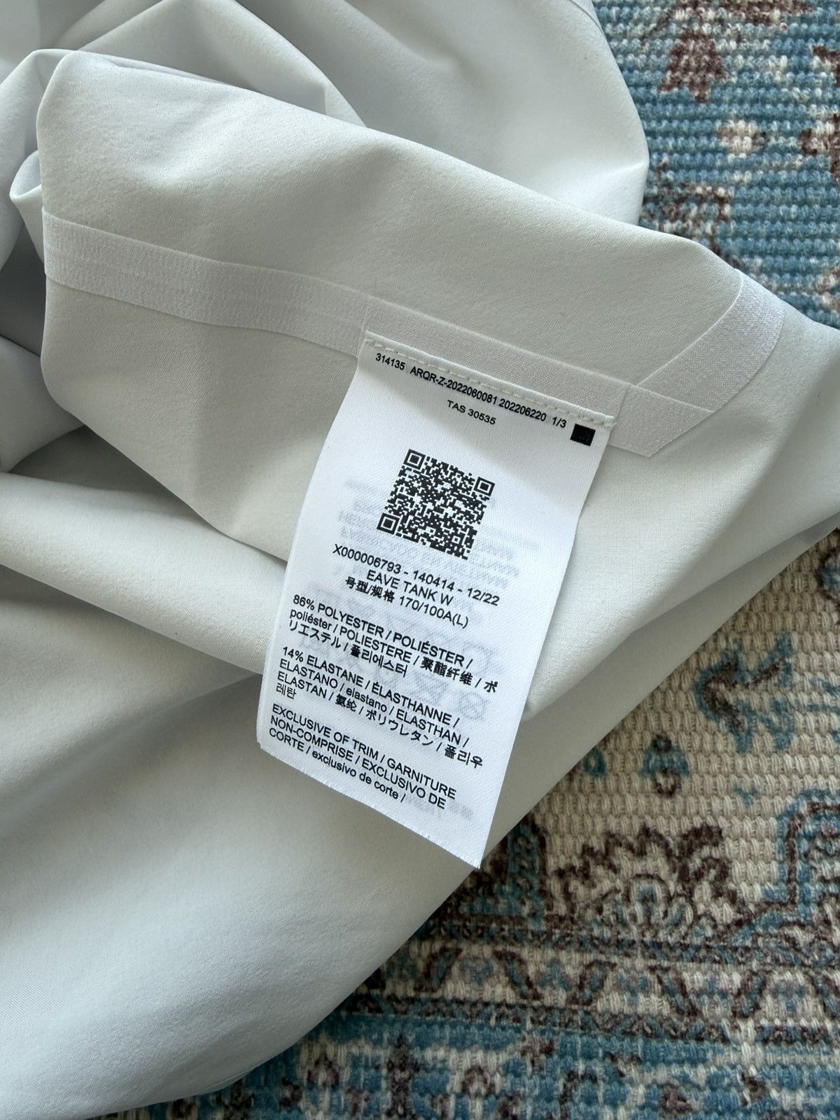 Arc'teryx Arcteryx Veilance Womens Moisture-Wicking Eave Top Size L / US 10 / IT 46 - 9 Thumbnail