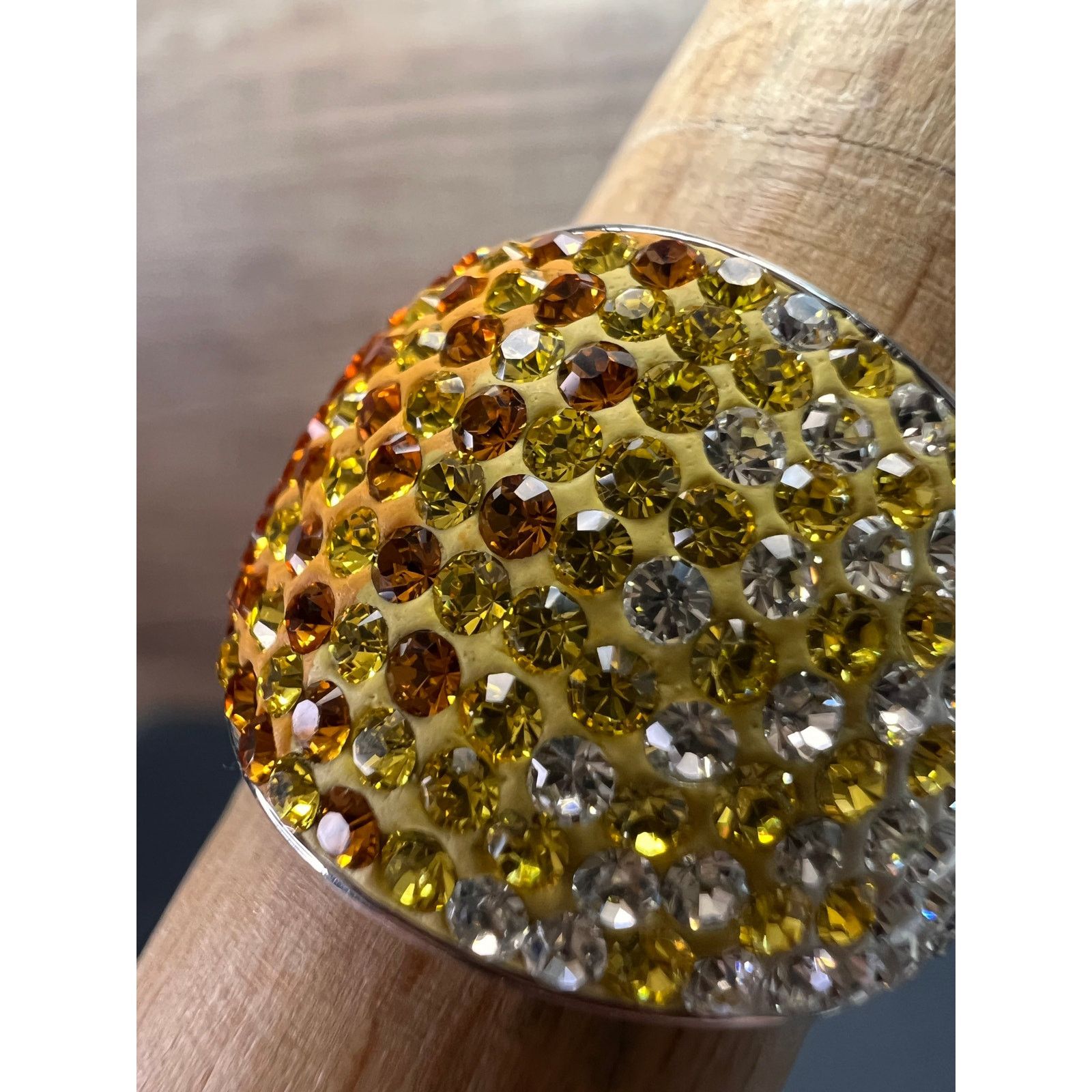 Other Signed Chelsea Taylor yellow ombré 925 ring size 8 Size ONE SIZE - 10 Thumbnail