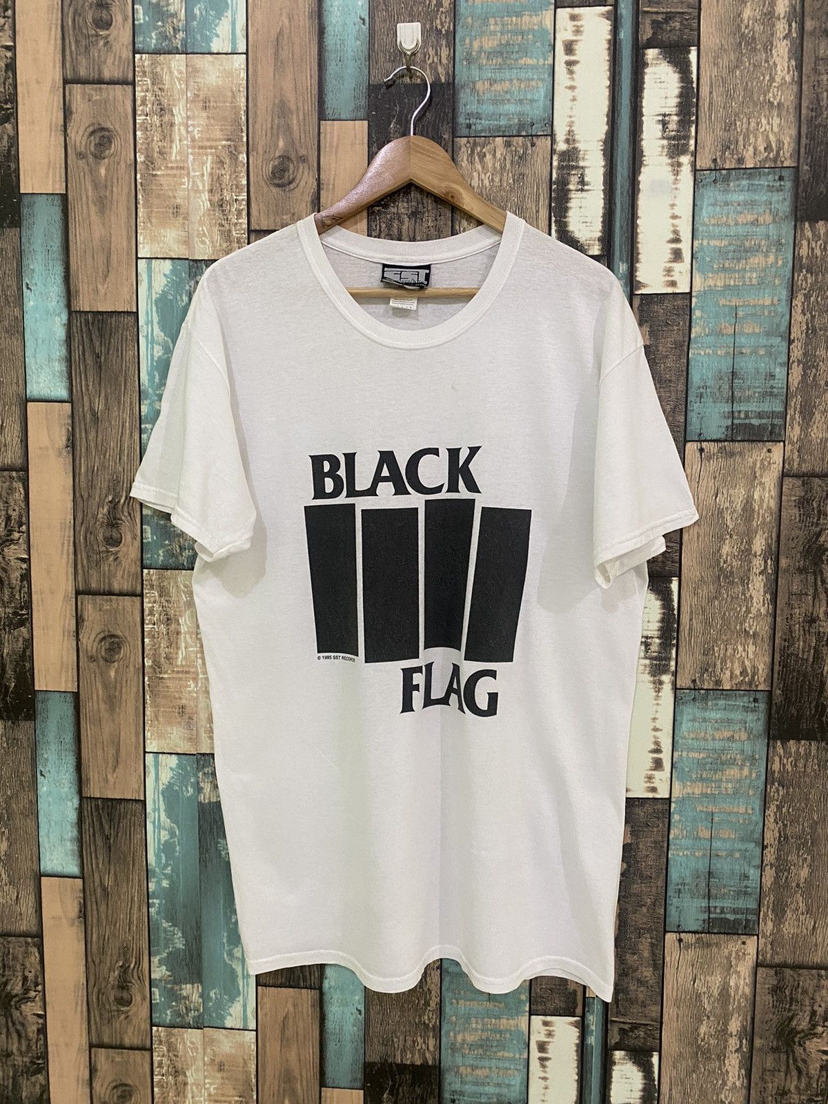 Band Tees Vintage Black Flag American Punk Rock Band Tee Size US L / EU 52-54 / 3 - 1 Thumbnail