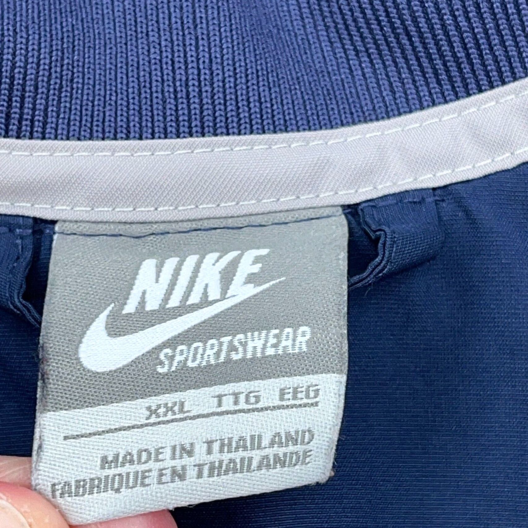 Nike VINTAGE Nike Jacket Men 2XL Blue Windbreaker Summer? (Oops) Size US XXL / EU 58 / 5 - 6 Thumbnail