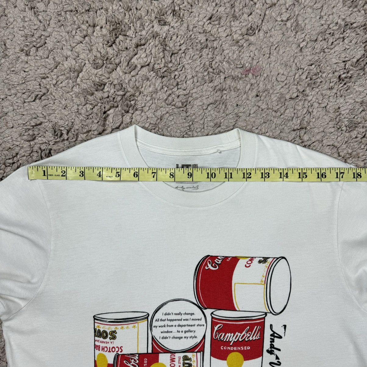Andy Warhol × Designer × Japanese Brand Uniqlo Andy Warhol Campbells T-shirt Size US L / EU 52-54 / 3 - 14 Thumbnail