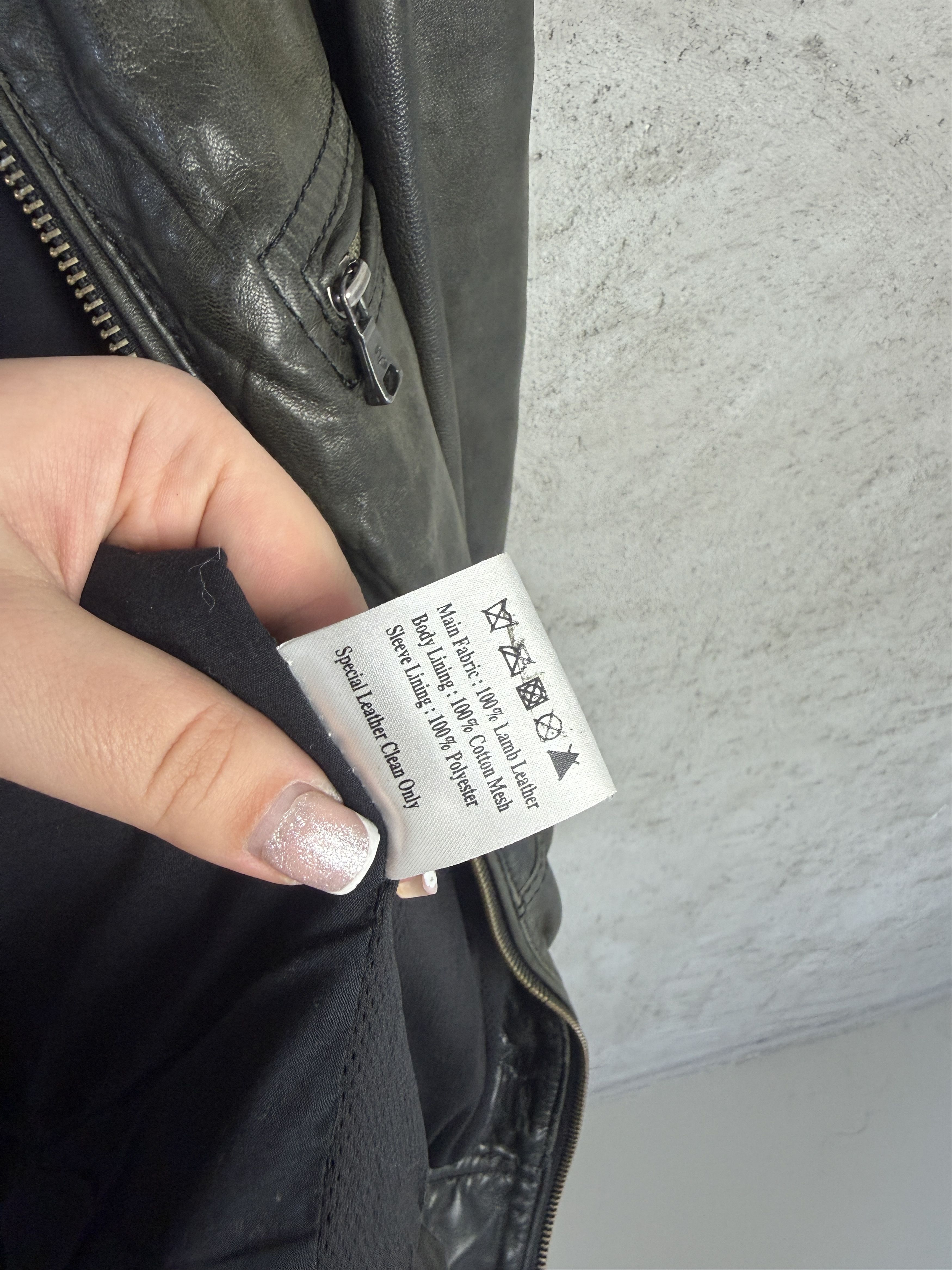 Bruuns Bazaar Bruuns Bazaar lamb leather jacket casual avant garde Size US M / EU 48-50 / 2 - 6 Thumbnail