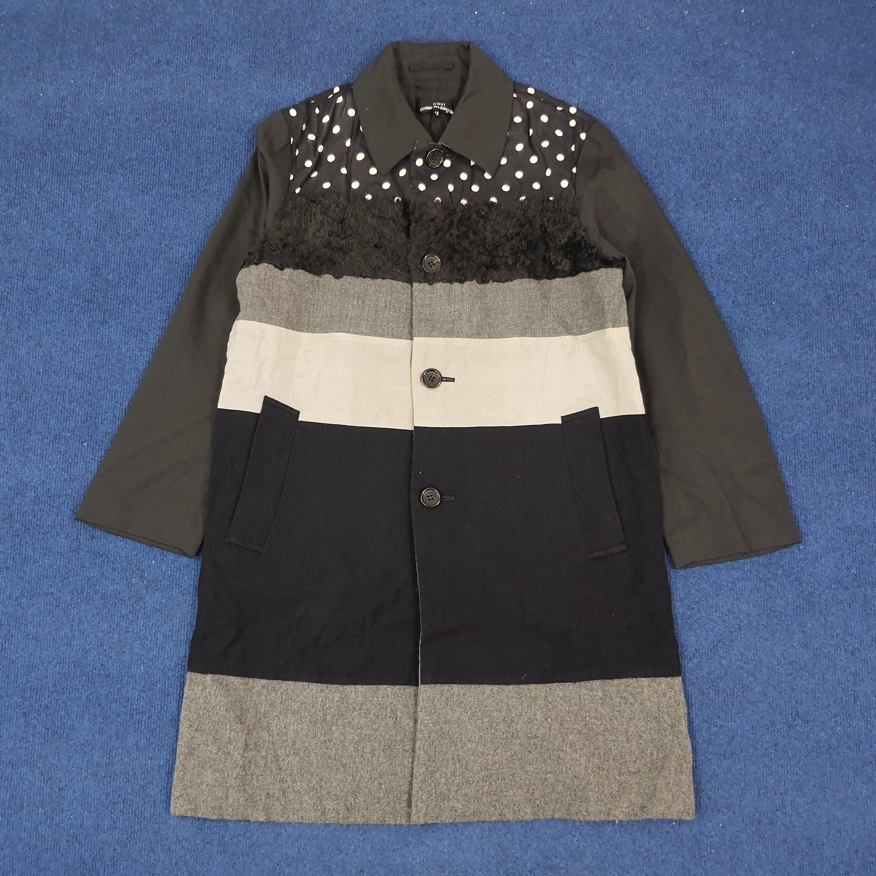 Comme des Garcons × Japanese Brand × Vintage Vintage Tricot Comme Des Garcons Japan Button Up Jacket Size US S / EU 44-46 / 1 - 1 Thumbnail