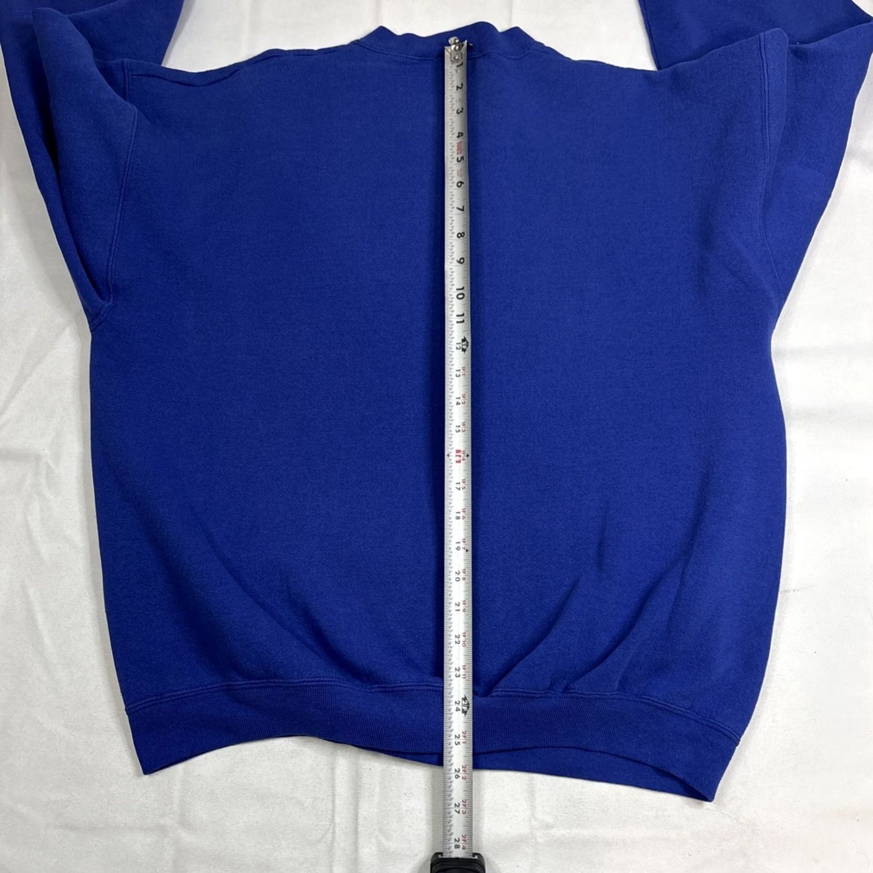 X-LARGE VINTAGE Proud To Be An American Graphic Blue Pullover Crewneck Men XL Y2K Sweatshirt Men’s X-Large LV? Size US XL / EU 56 / 4 - 8 Thumbnail