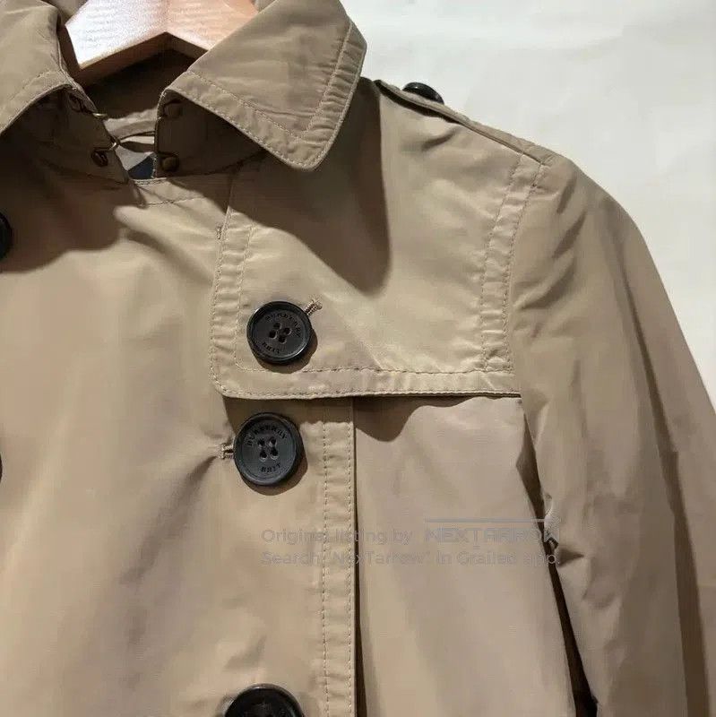 Burberry Burberry Women's Khaki Short Trench Coat. Size XXS / US 00 / IT 34 - 5 Thumbnail