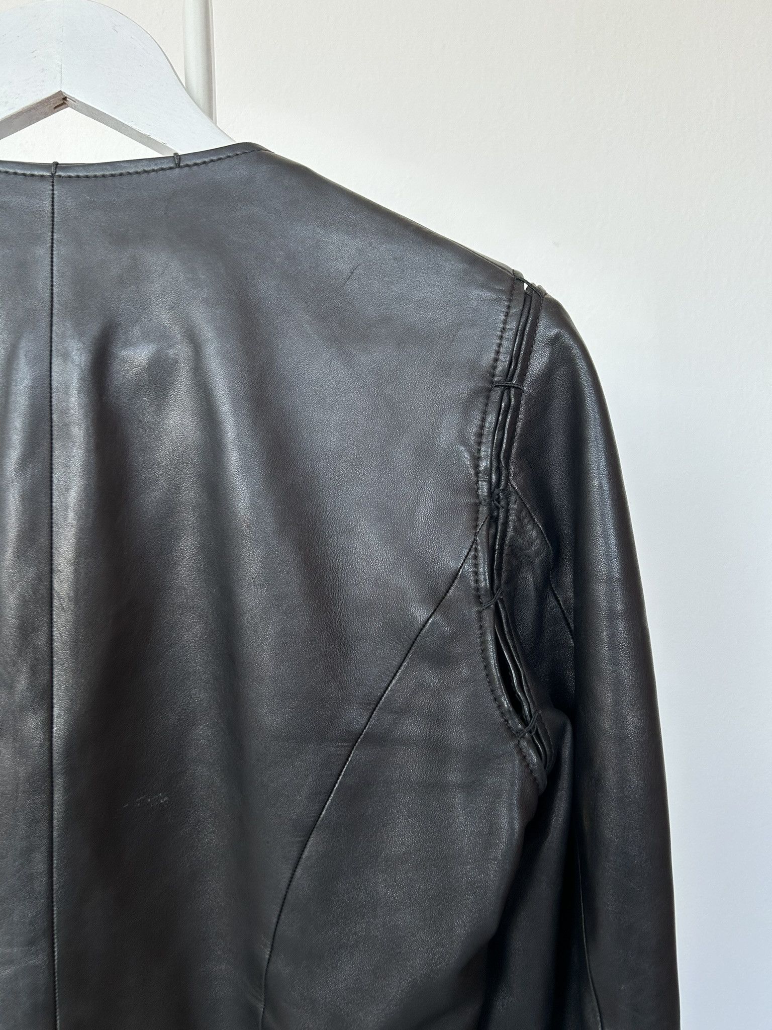 Yves Saint Laurent YSL Rive Gauche Tom Ford era leather jacket Size M / US 6-8 / IT 42-44 - 9 Thumbnail