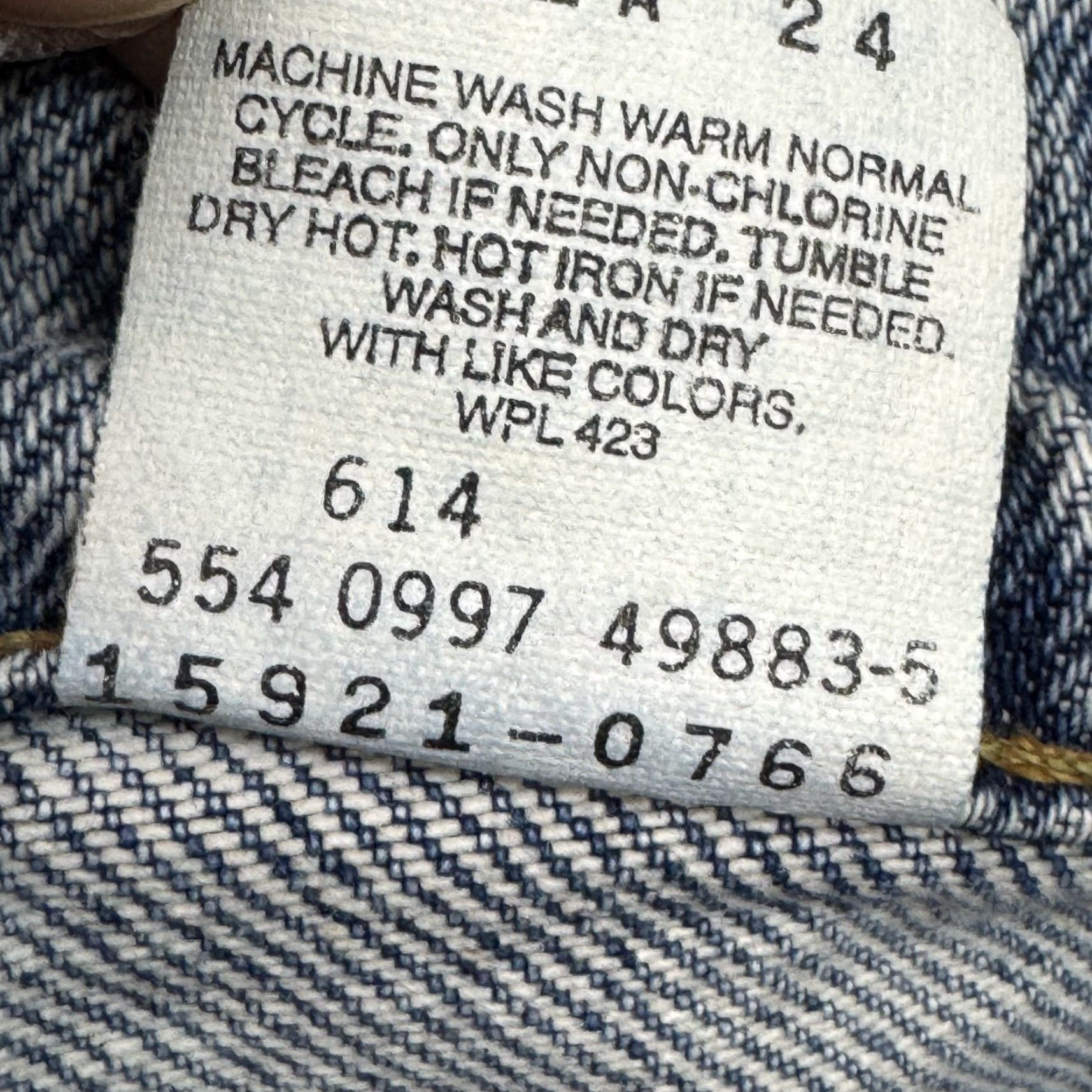Levi's VINTAGE Levi's Jeans Womens 34x32 90s Made USA 921 Sun Fade Pant Blue 34x32 Levi's 500 Series Jeans Womens 90s On Sun Fade 5-Pocket Denim Pants Mens? Size 38" / US 16 / IT 52 - 5 Thumbnail