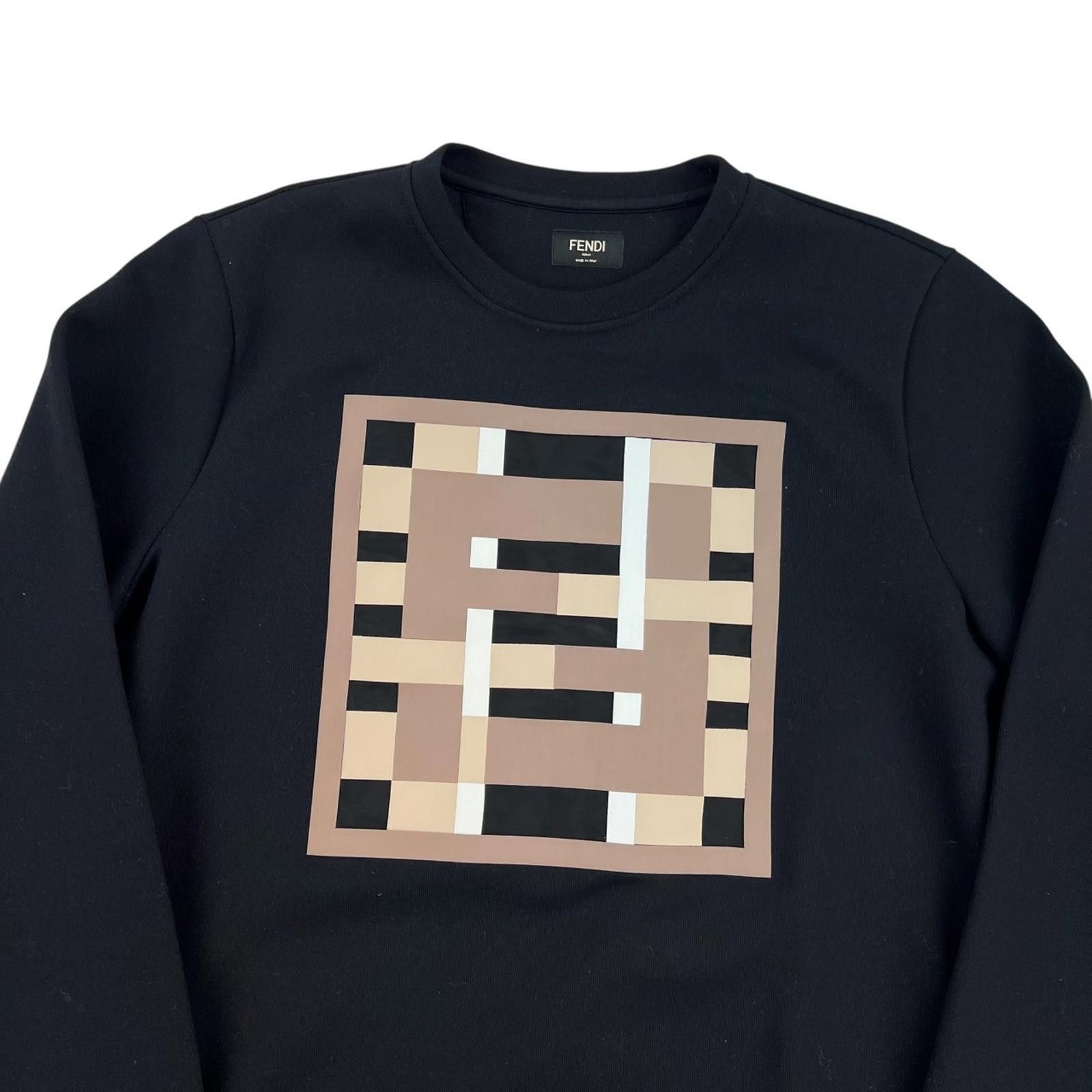 Fendi Fendi FF Black Sweatshirt Size US S / EU 44-46 / 1 - 1 Thumbnail
