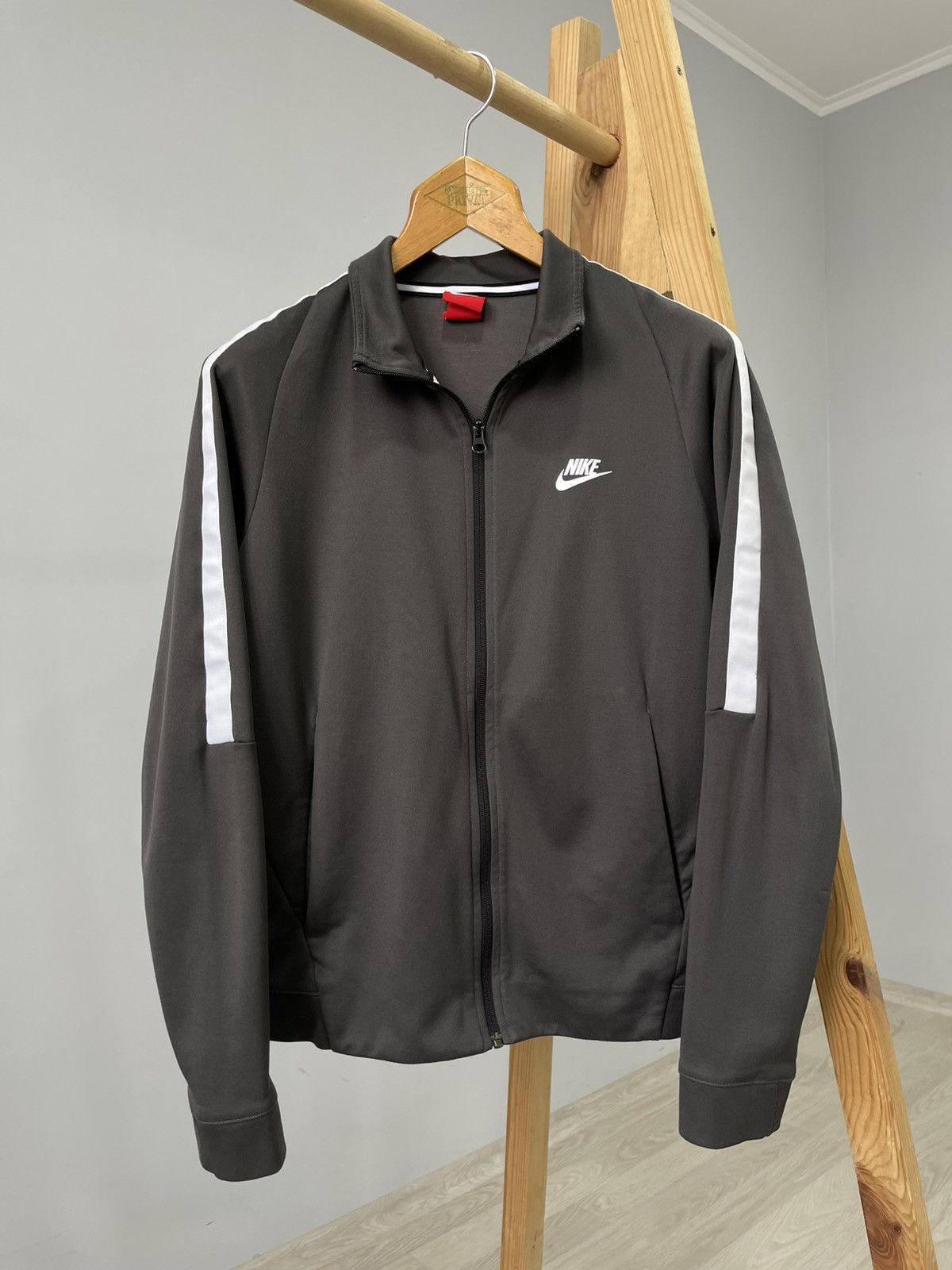 Nike Nike N98 Zip Up Sports Sweatshirt Track Jacket Blokecore Size US M / EU 48-50 / 2 - 1 Thumbnail