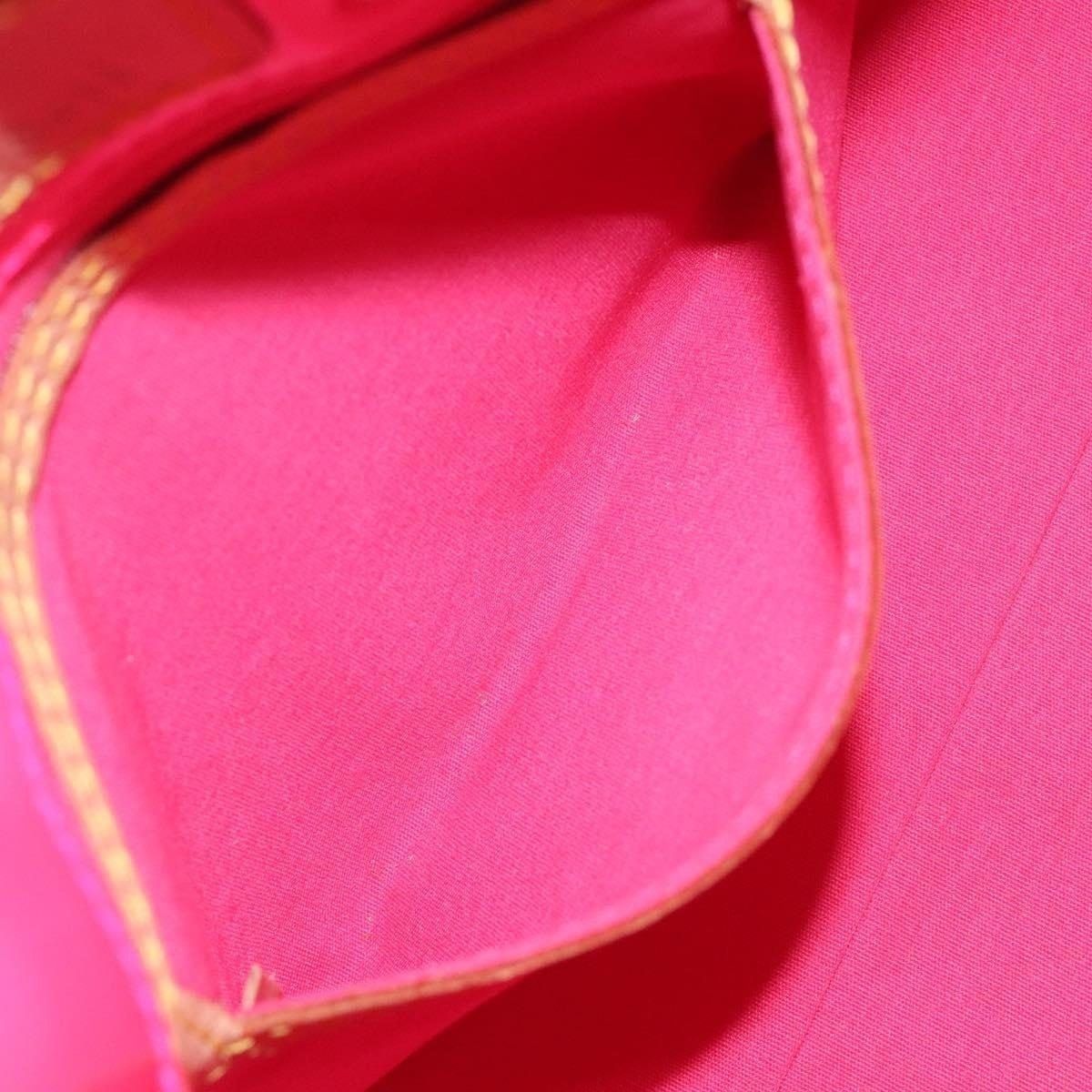 Louis Vuitton Louis Vuitton Monogram Vernis Fluo Reade PM Handbag Red Size ONE SIZE - 9 Thumbnail