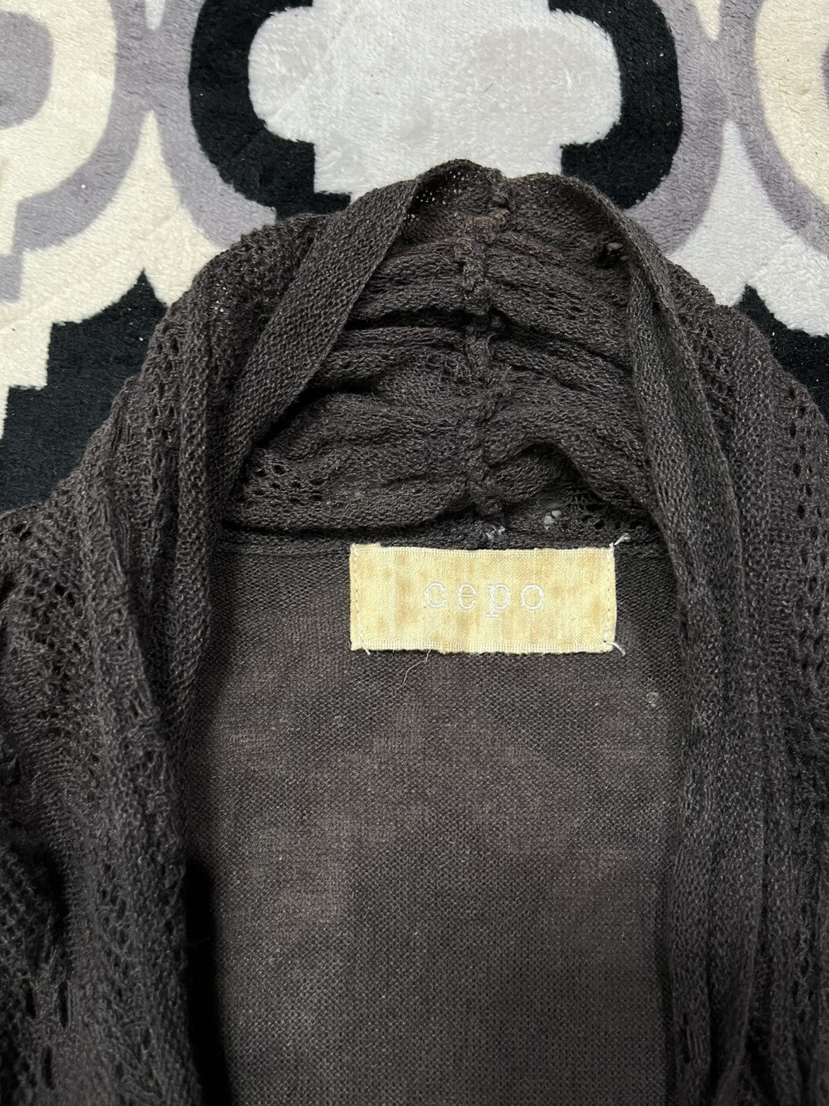 Yasuyuki Ishii Crazy cepo distressed fuga style vest knit Size US M / EU 48-50 / 2 - 8 Thumbnail